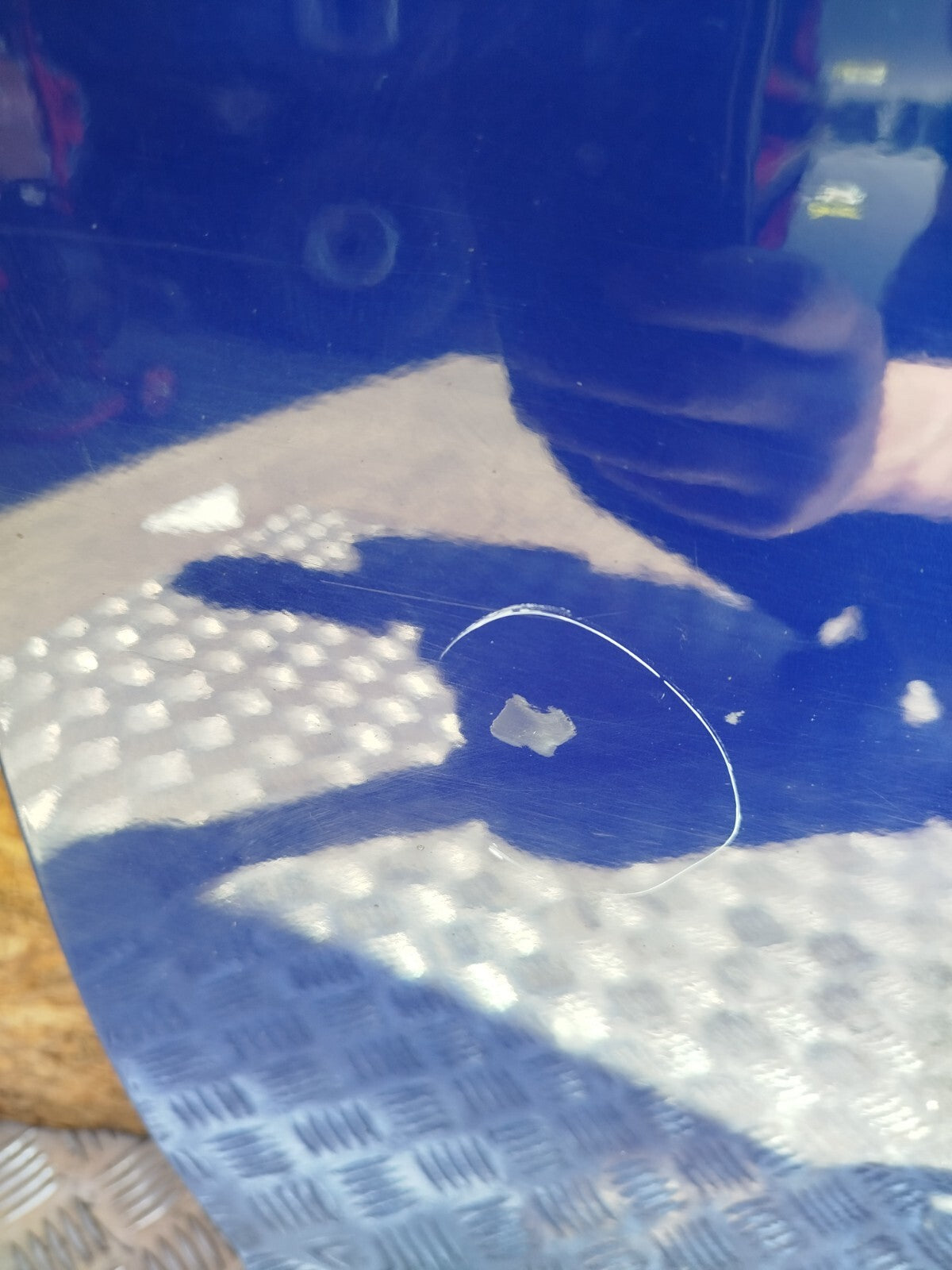✅FORD B-MAX TITANIUM 1.0 PETROL 2014 FRONT LEFT DOOR BLUE Scratches A285 - Image 11