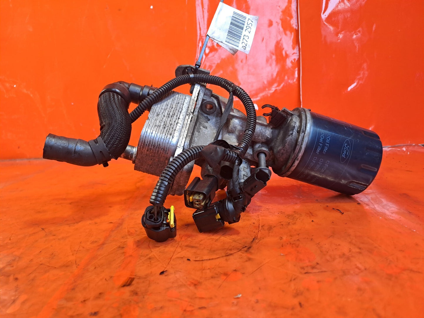 ✅FORD MONDEO TITANIUM MK5 2.0 DIESEL 2016 OIL FILTER HOUSING & COOLER 9807594380 - Image 3