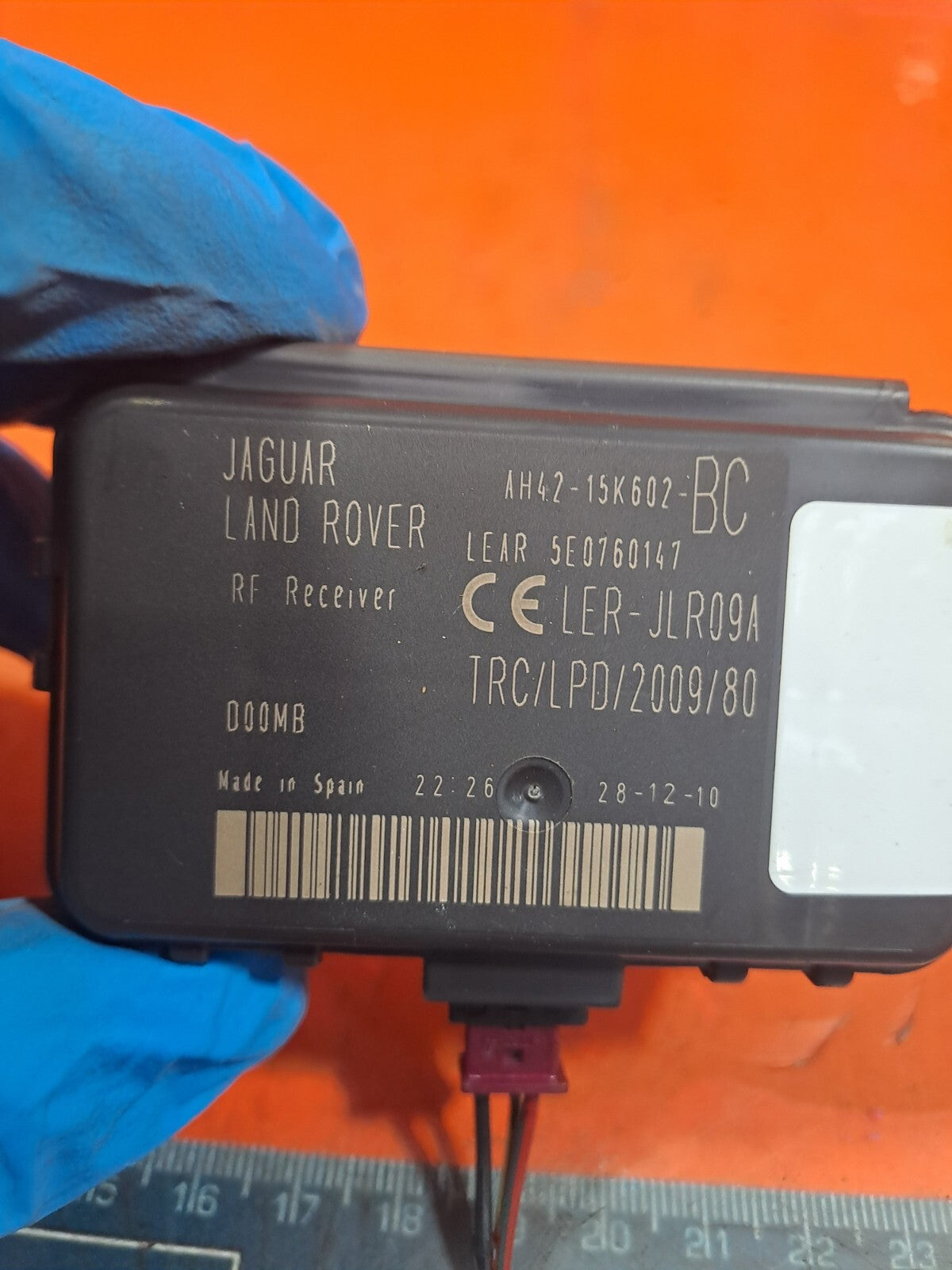 ✅2011 LAND ROVER DISCOVERY 4 L319 RADIO RECIEVER MODULE ECU AH42-15K602-BC A239 - Image 3