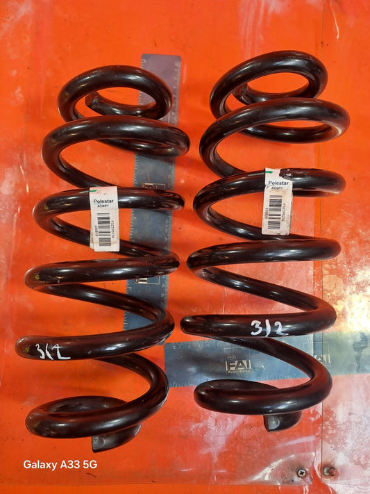 ✅POLESTAR 2 LONG RANGE 2023 REAR COIL SPRINGS PAIR 32395236 Warranty A312 - Image 2