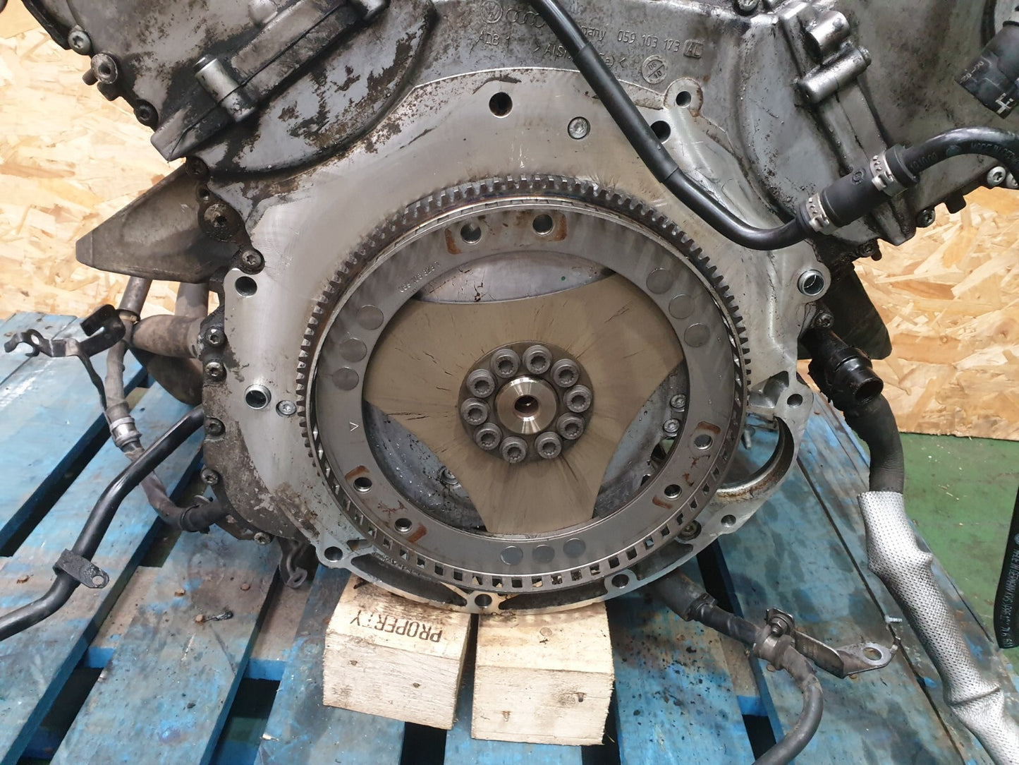 AUDI Q7 S-LINE 3.0 DIESEL 2010 ENGINE Bare CAS106730 CASA Warranty A224 - Image 2