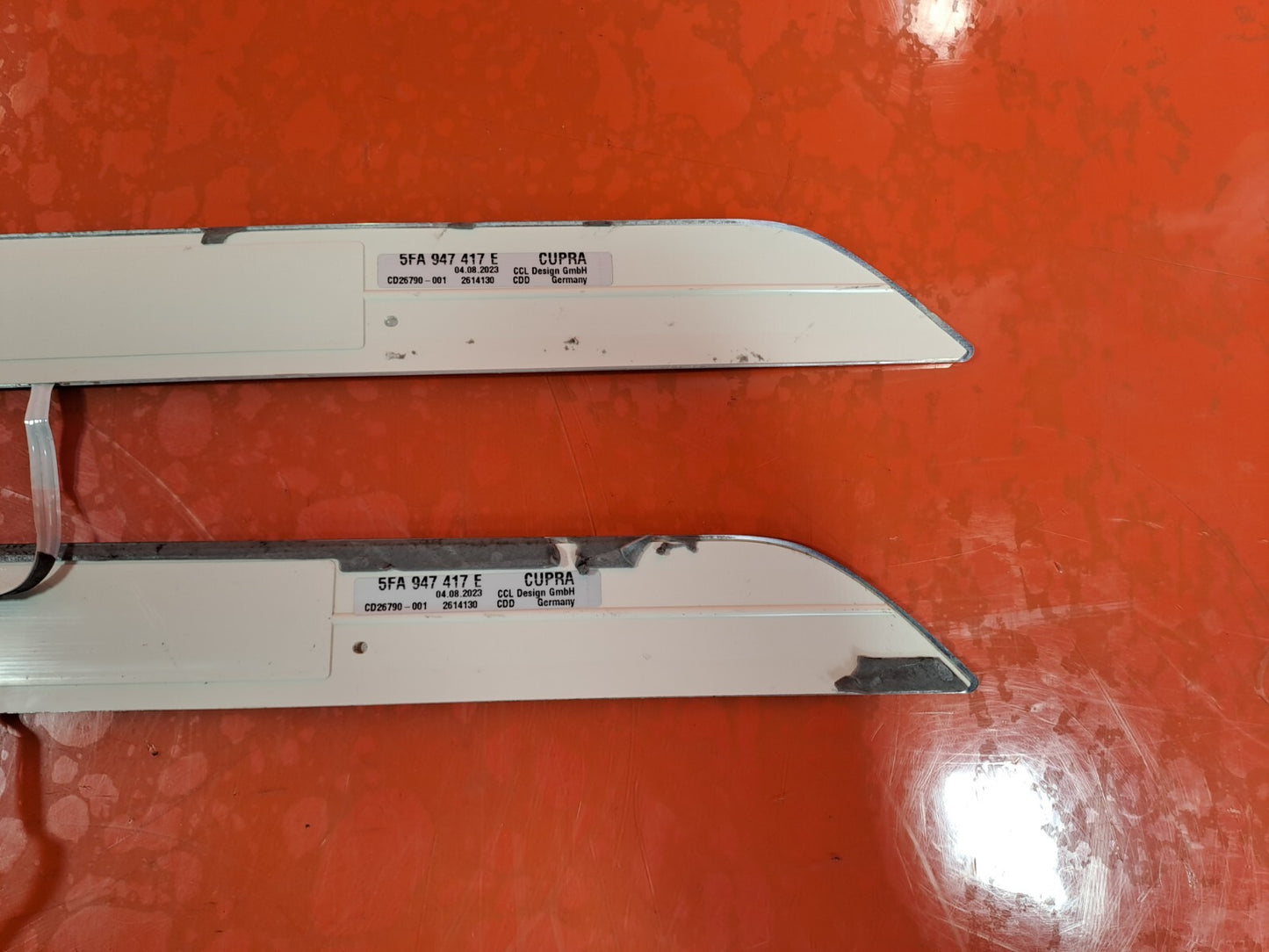 Cupra Leon VZ2 2023 1.4 Petrol FRONT SILL STEP TRIM PAIR 5FA947417E Warranty - Image 12