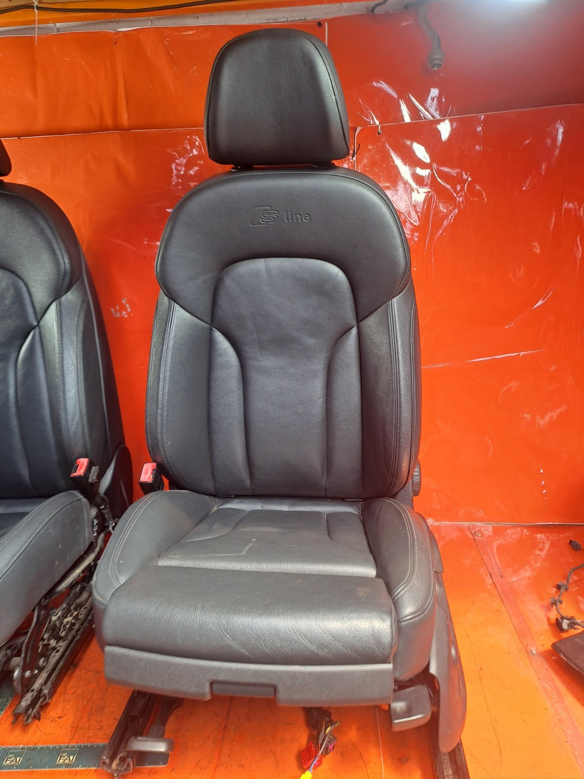 ✅AUDI Q5 S LINE 2.0 DIESEL 2012 FRONT LEATHER SEATS PAIR Warranty A291 - Image 4