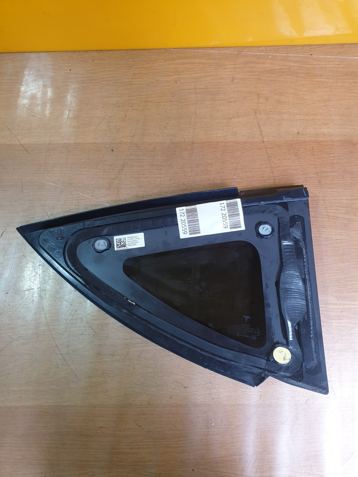 ✅2022 TESLA MODEL Y REAR LEFT QUARTER WINDOW GLASS 1600808-00-A + WARRANTY A172 - Image 11