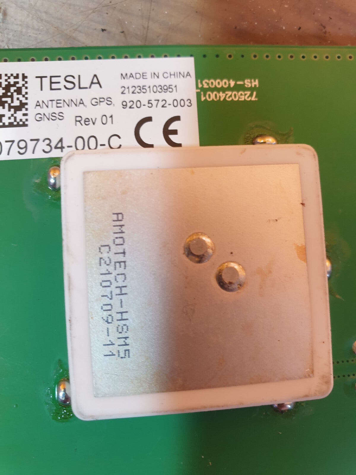 ✅2022 TESLA MODEL Y GPS ANTENNA 1079734-00-C + WARRANTY A172 - Image 11