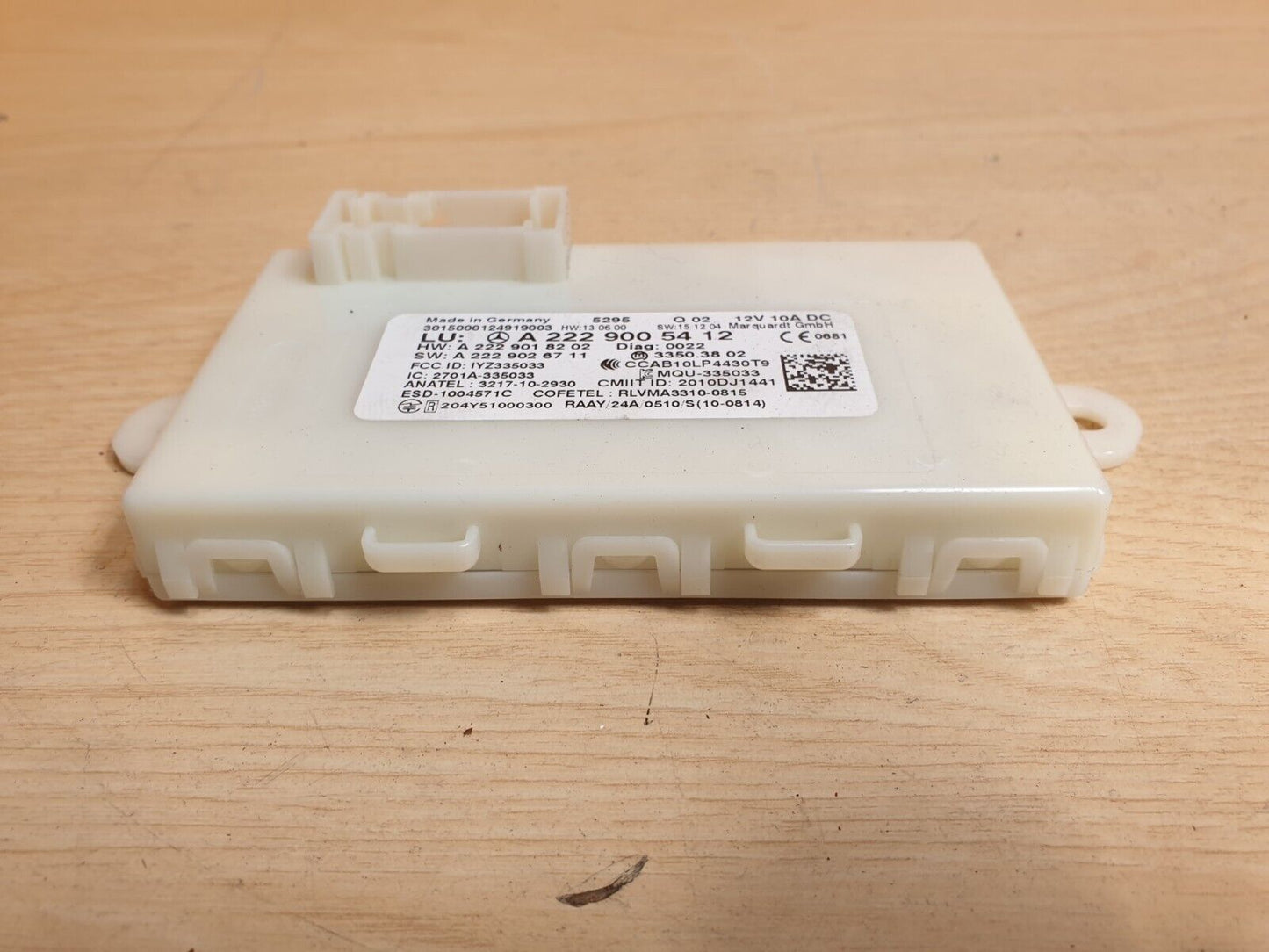 2015 MERCEDES C200 W205 2.0 PETROL ENTRY CONTROL MODULE A2229005412 A048