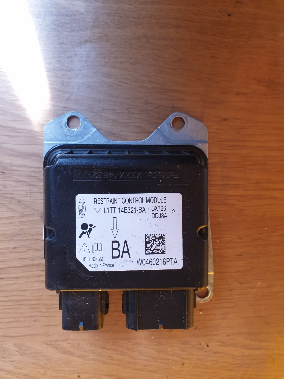✅FORD PUMA ST-LINE 1.0 PETROL 2022 AIRBAG CONTROL MODULE L1TT14B321BA Warranty - Image 1