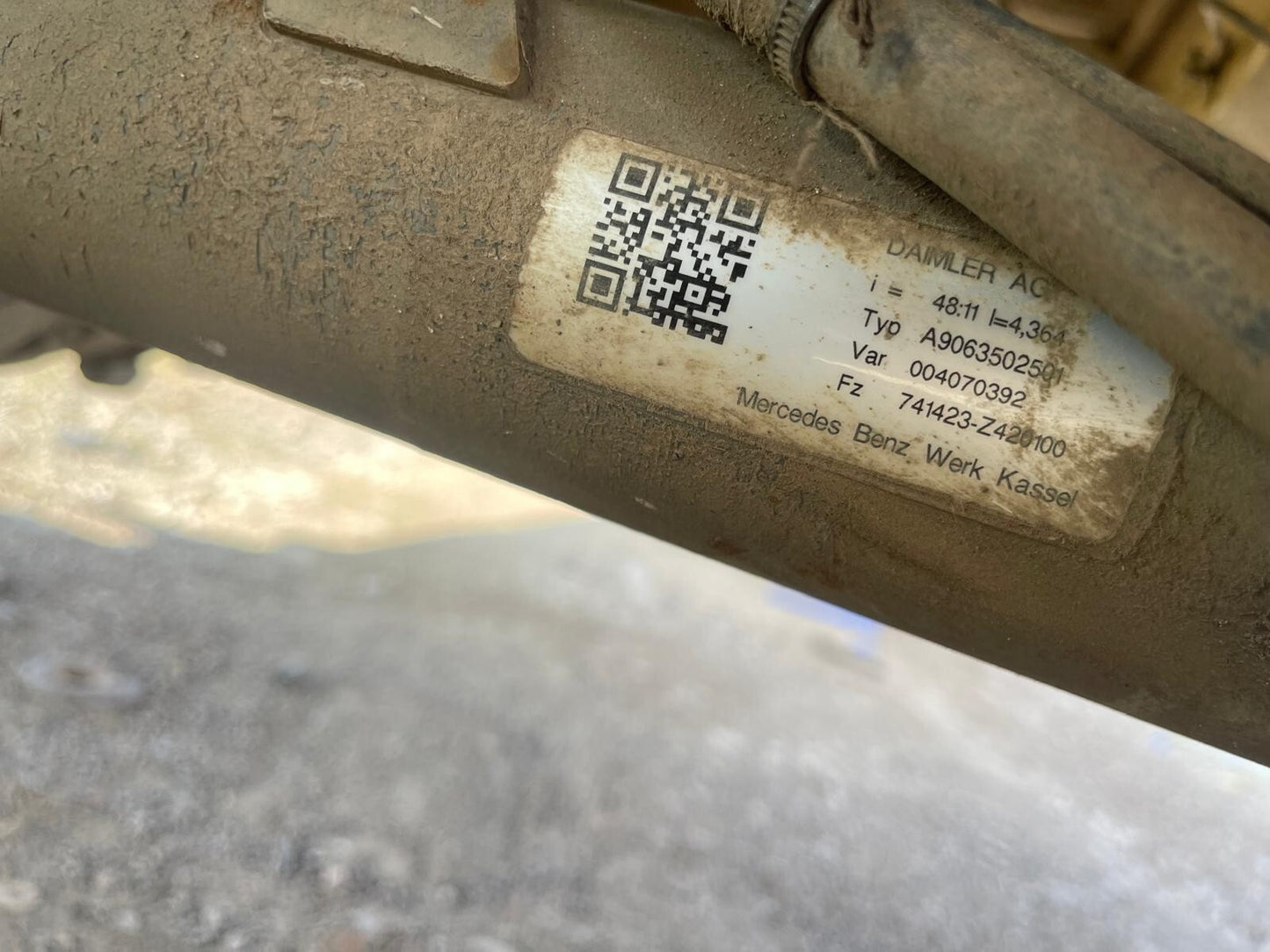 ✅VW CRAFTER CR35 2.0 DIESEL 2015 REAR DIFFERENTIAL MANUAL A9063502501 Warranty - Image 11