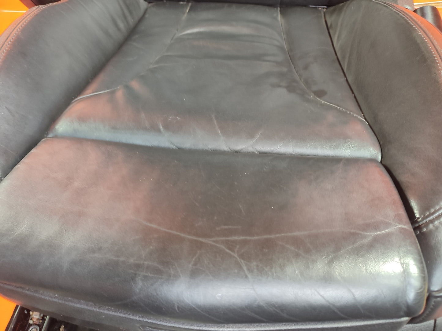 ✅AUDI Q7 S LINE 3.0 DIESEL 2009 FRONT LEFT LEATHER SEAT Warranty A300 - Image 3