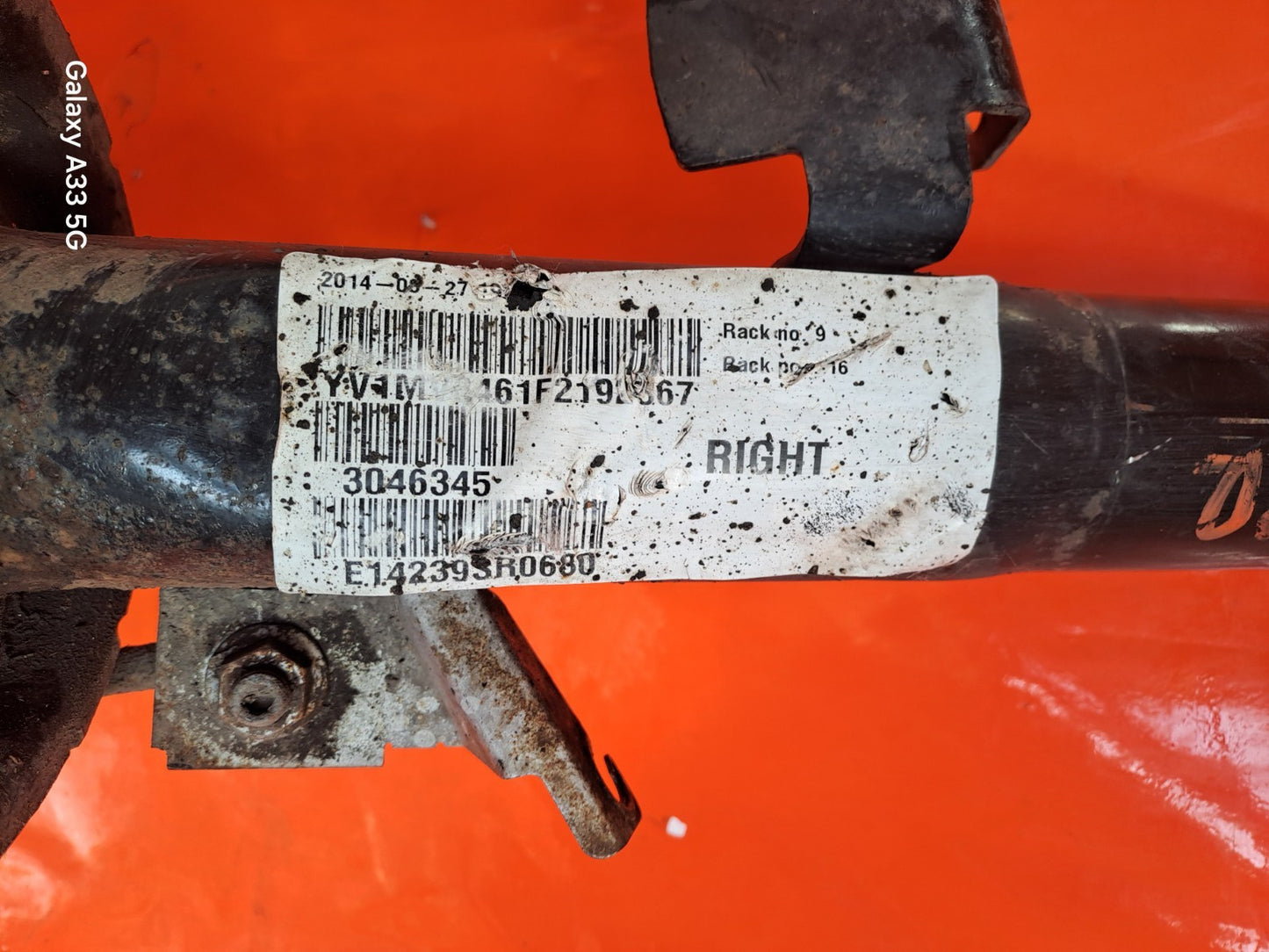 ✅VOLVO V40 2012-2016 FRONT RIGHT SHOCK ABSORBER 31317928 Warranty xAA - Image 4