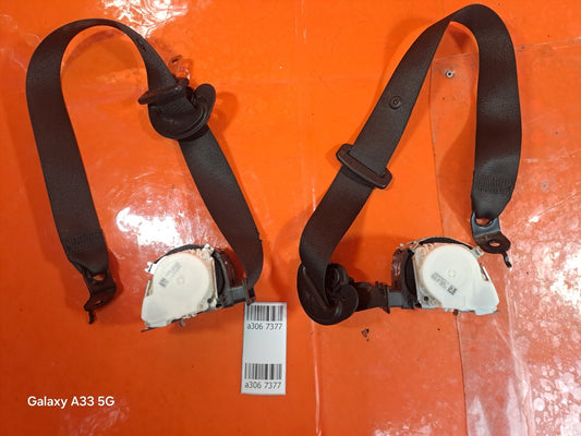 ✅BMW 218I SPORT F22 1.5 PETROL 2017 FRONT LEFT & RIGHT SEAT BELT 34097872C A306 - Image 2