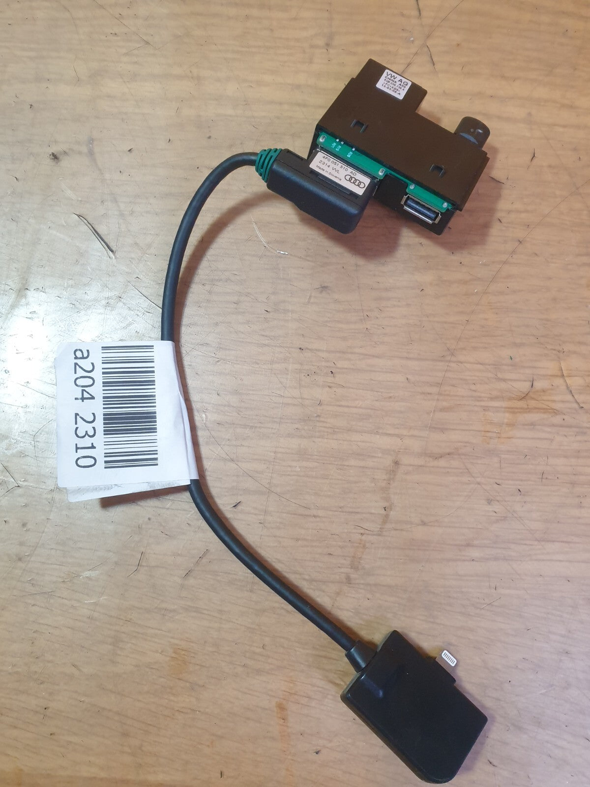 ✅AUDI A3 E-TRON 1.4 PETROL 2015 MUSIC INTERFACE UNIT 5Q0035736A 4F0051510AD A204 - Image 1