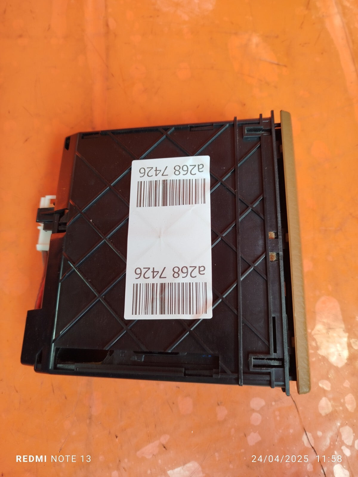✅2010 PORSCHE CAYENNE 9PA 3.6P FRONT ASHTRAY ASSEMBLY 7L5857321A + WARRANTY A268 - Image 5