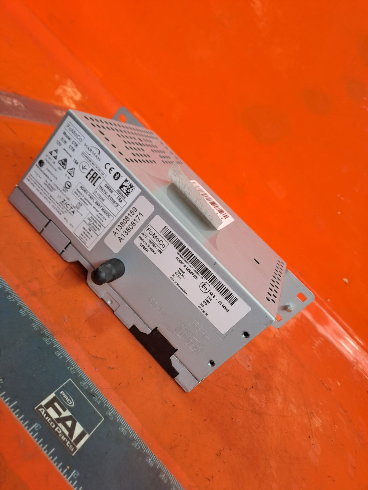 ✅2018-2025 FORD FOCUS MK4 RADIO STEREO SAT NAV HEAD UNIT JX71-18D804-HM A242 - Image 7