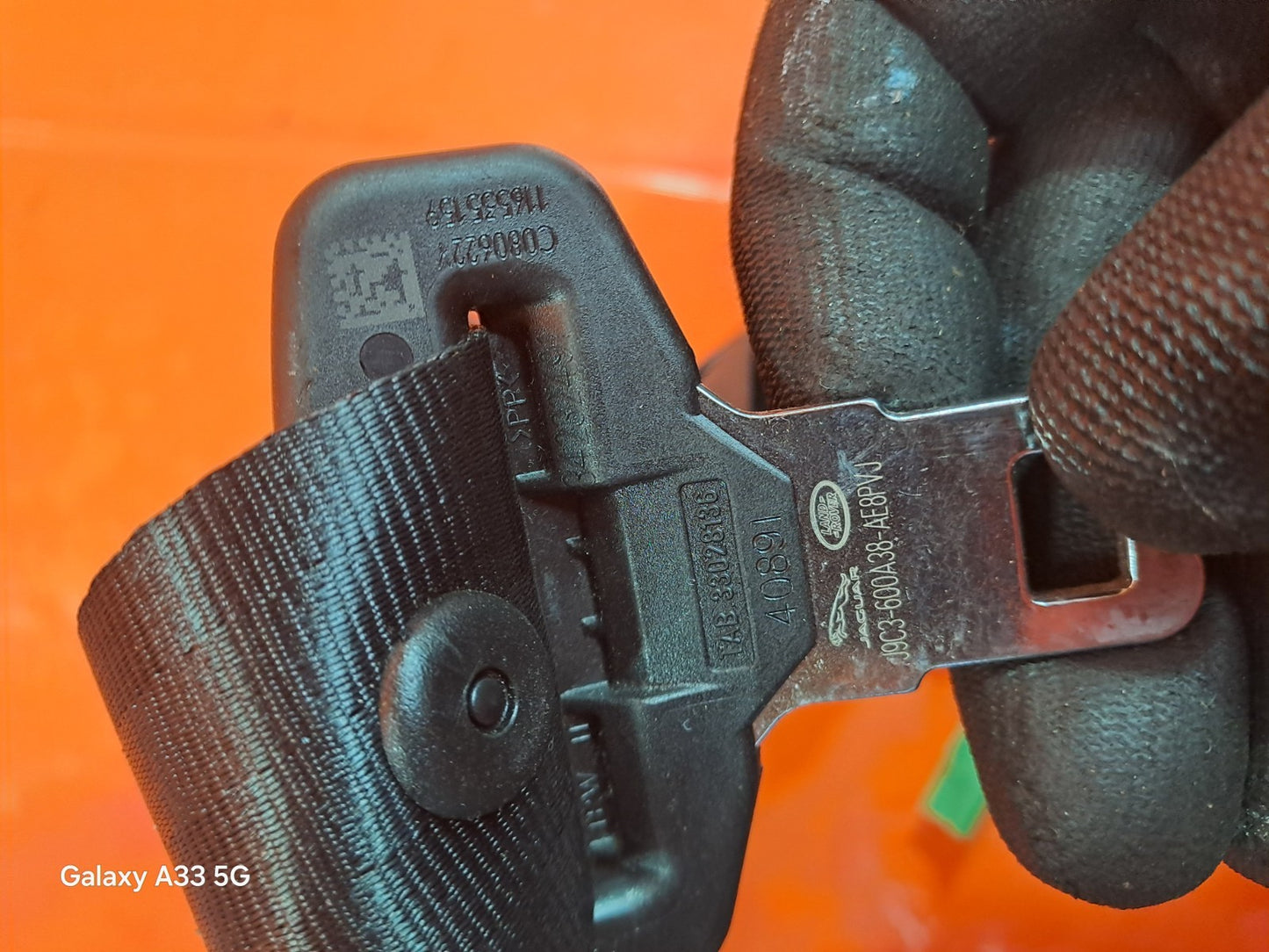 ✅2022 RANGE ROVER EVOQUE L551 SEAT BELT REAR LEFT J9C3-600A38-AE + WARRANTY A169 - Image 12