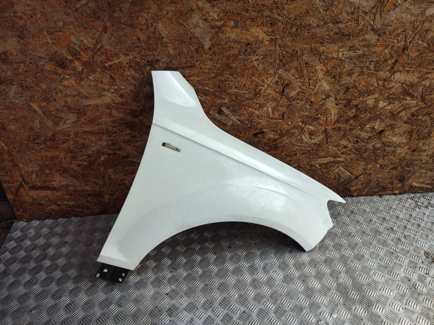 ✅2007 AUDI Q7 4L S LINE FRONT RIGHT WING FENDER PANEL WHITE Z7S + WARRANTY A295 - Image 1
