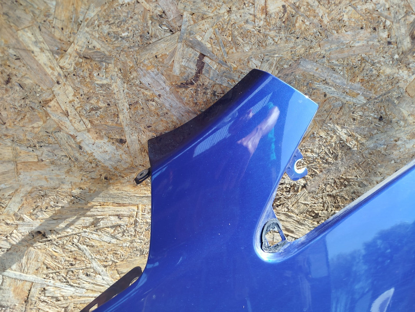 ✅FORD B-MAX TITANIUM 1.0 PETROL 2014 FRONT LEFT WING PANEL BLUE Scratches A285 - Image 2
