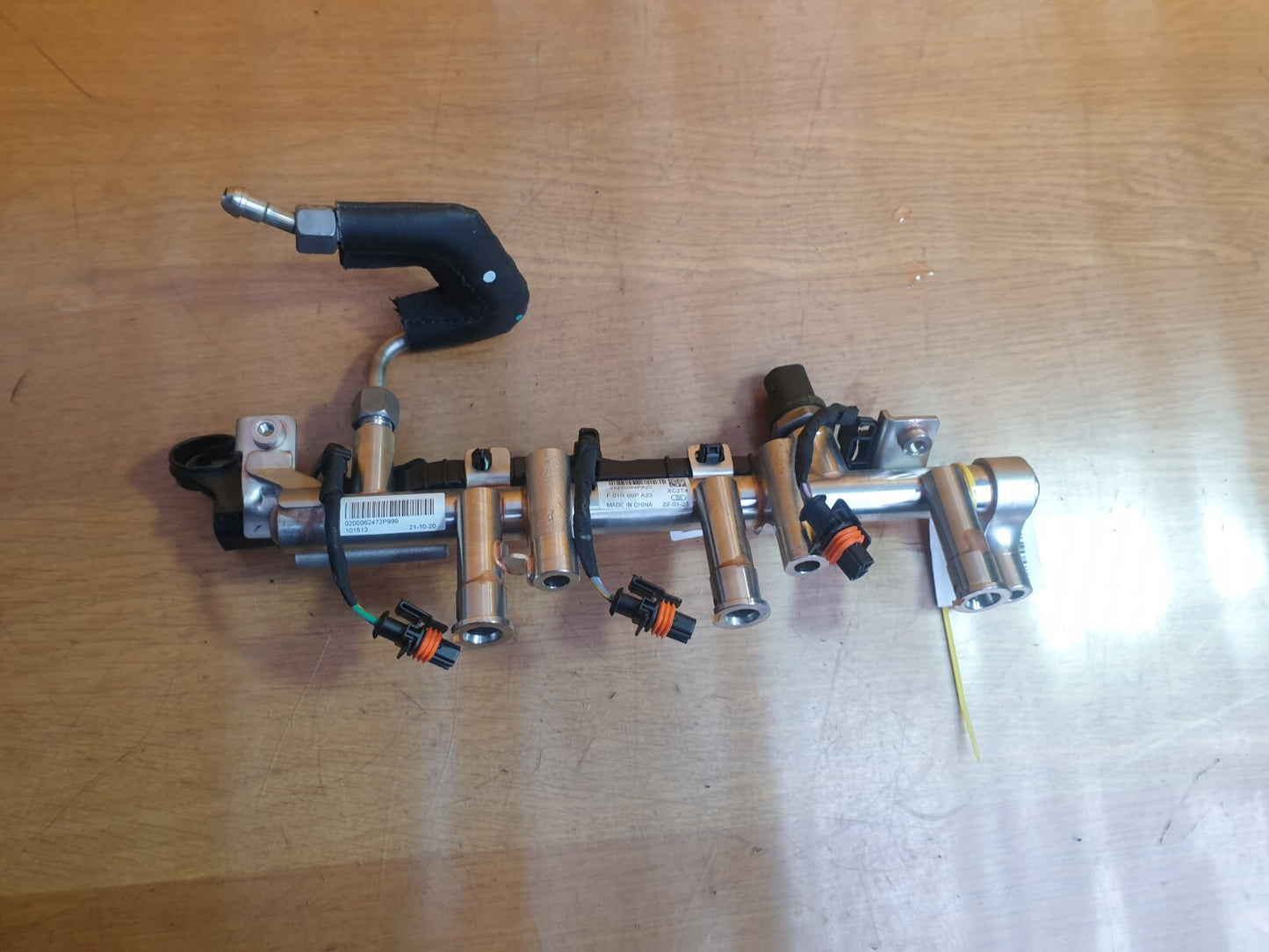 ✅2022 RANGE ROVER EVOQUE L551 1.5P FUEL INJECTION RAIL J3P39G774AB + WARRANTY - Image 8