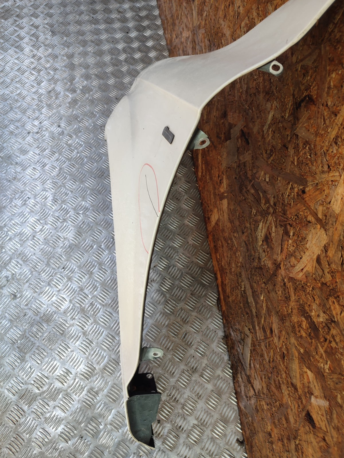 ✅2007 AUDI Q7 4L S LINE FRONT LEFT WING FENDER PANEL WHITE Z7S + WARRANTY A295 - Image 7