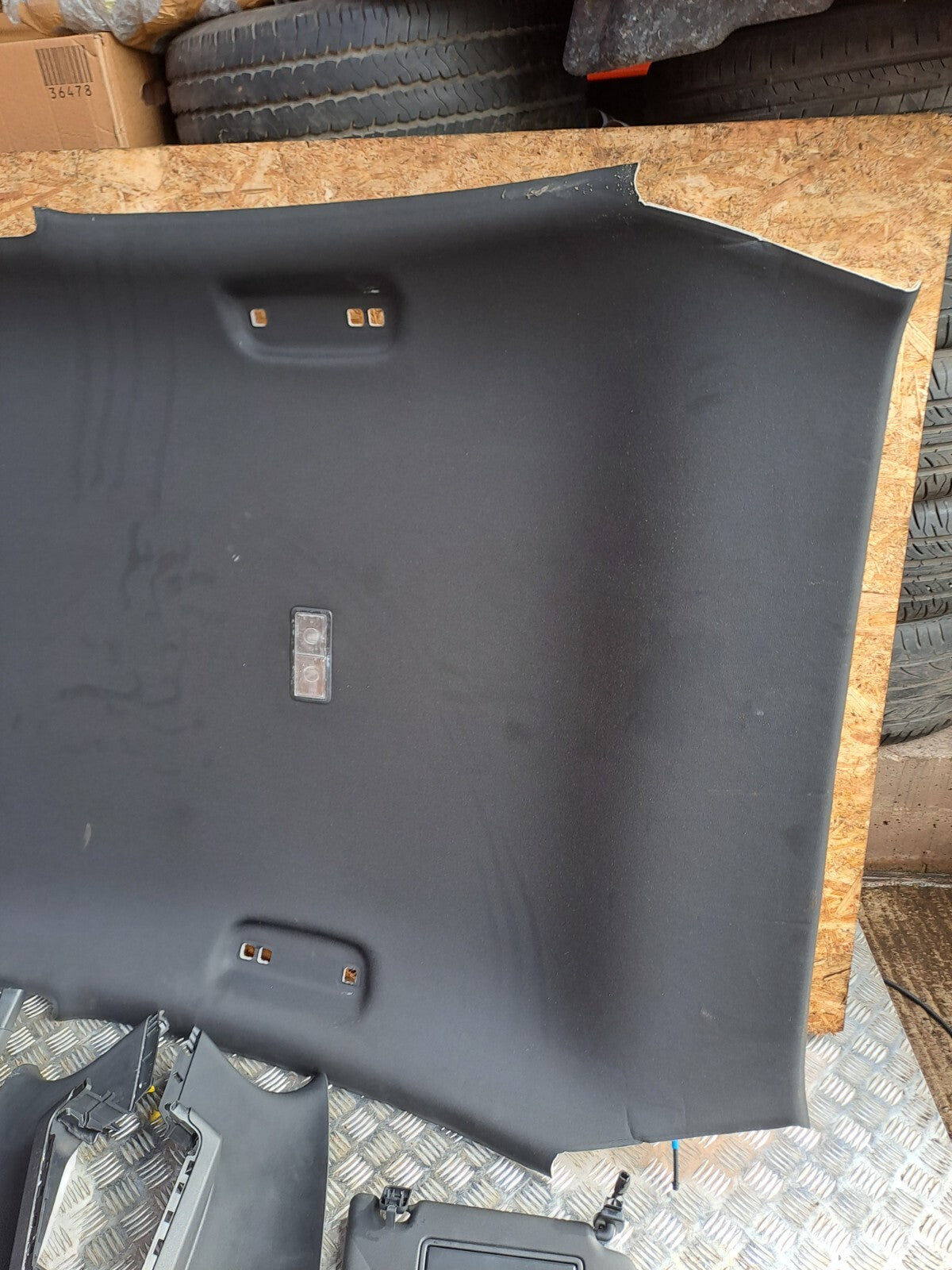 ✅2020 FORD FOCUS MK4 ST 2.3P INTERIOR ROOF HEADLINING LINER LIGHTS + WARRANTY - Image 4