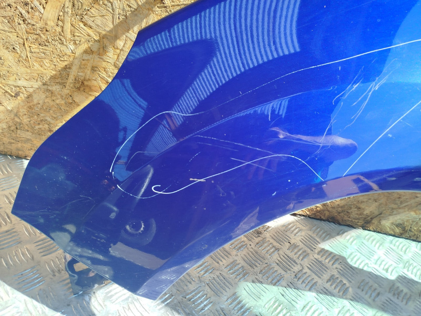 ✅FORD B-MAX TITANIUM 1.0 PETROL 2014 FRONT LEFT WING PANEL BLUE Scratches A285 - Image 9