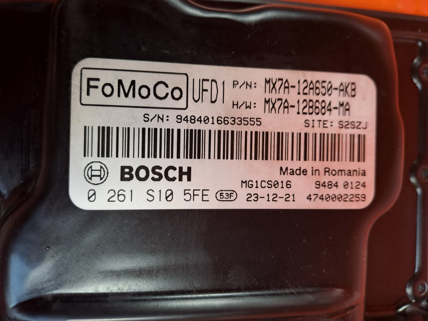 ✅FORD FOCUS ST-LINE 1.0 PETROL 2024 ENGINE CONTROL MODULE ECU MX7A12A650AKB A267 - Image 9