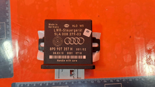 2010 AUDI Q7 S-LINE 3.0D HEADLIGHT RANGE CONTROL MODULE 8P0907357H WARRANTY A224 - Image 2