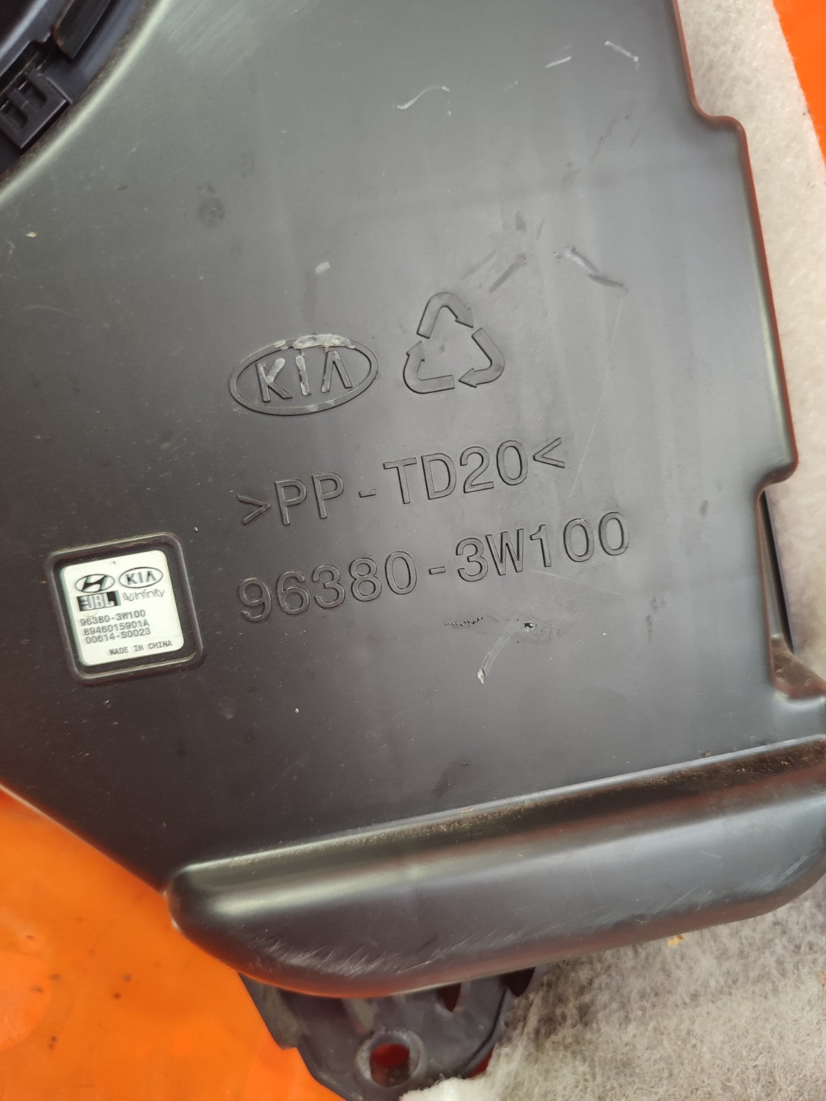 ✅KIA SPORTAGE MK3 1.7 DIESEL 2014 SUBWOOFER SPEAKER 96380-3W100 Warranty A287 - Image 2