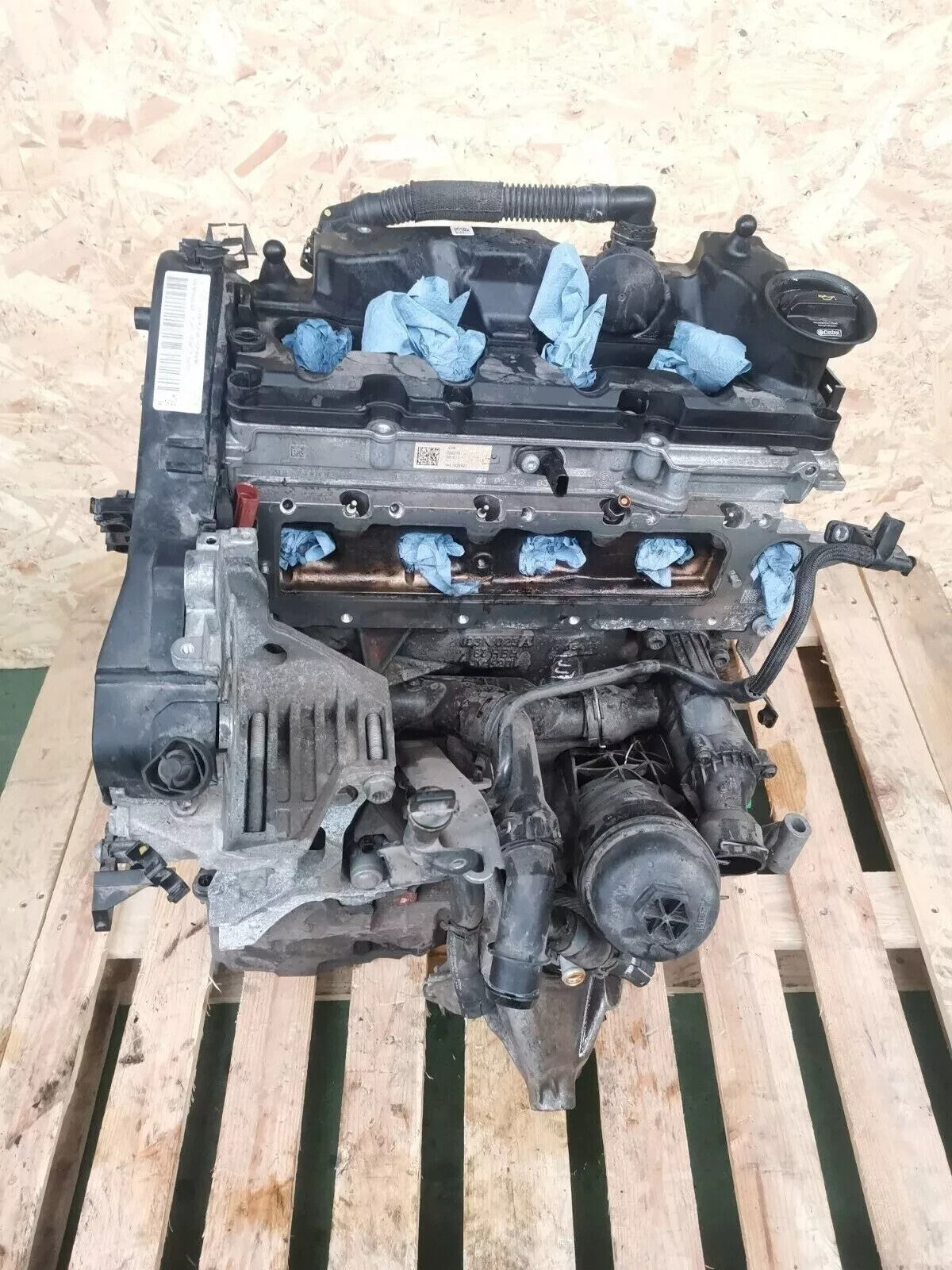 ✅2018 AUDI A4 B9 A5 F5 2.0 DIESEL BARE ENGINE DEU DEUA 150 BHP WARRANTY A060 - Image 2