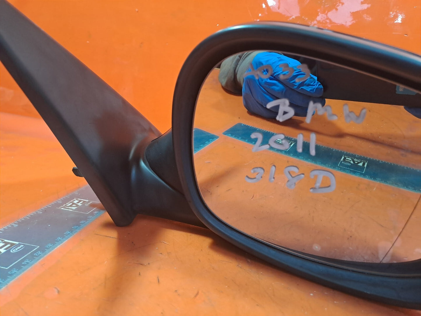 ✅ BMW E91 318D 2.0 DIESEL 2011 FRONT RIGHT WING MIRROR BLACK + WARRANTY A033 - Image 4