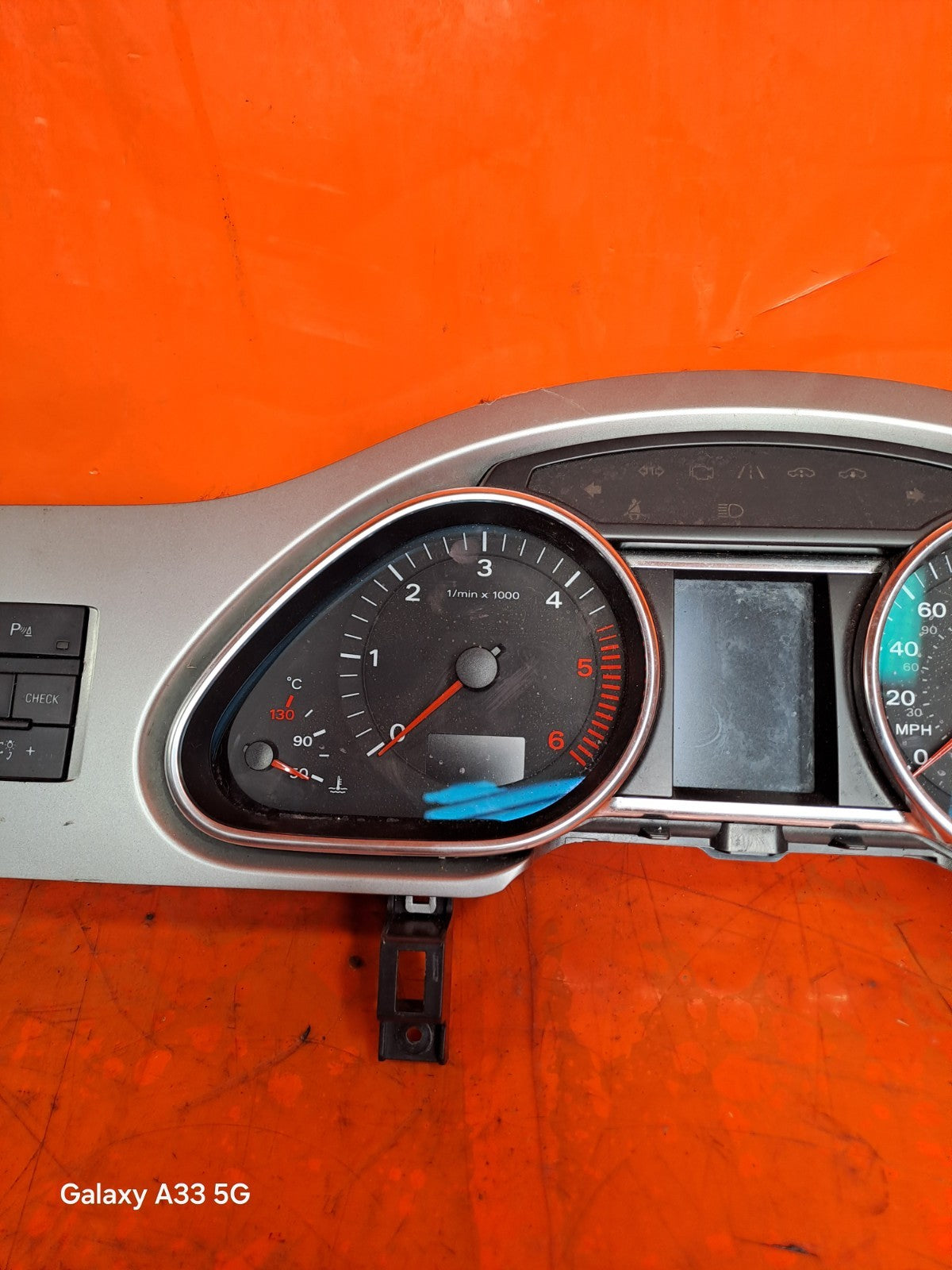 ✅AUDI Q7 S LINE 3.0 DIESEL 2007 SPEEDOMETER SAT NAV DISPLAY 4L0920981B Warranty - Image 3