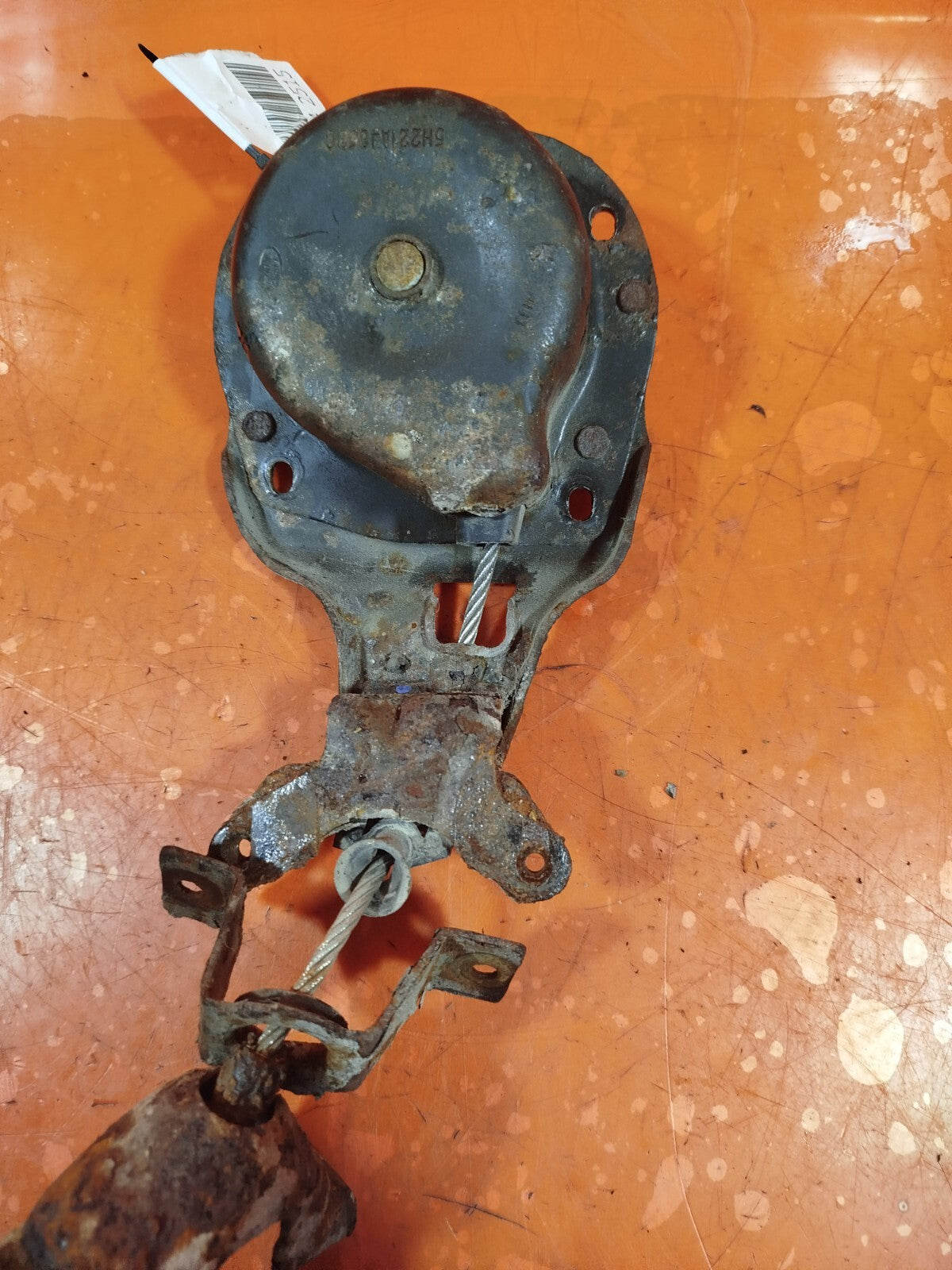 ✅2010 LAND ROVER DISCOVERY 4 L319 SPARE WHEEL CARRIER WINCH 5H22-1A486-BC A244 - Image 11