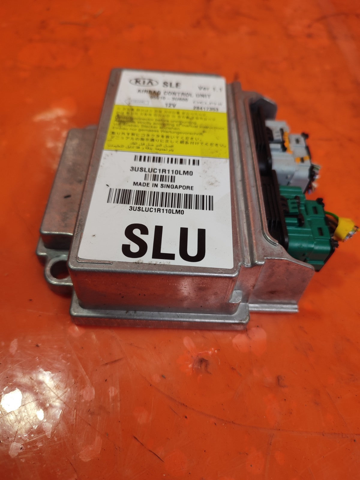 ✅KIA SPORTAGE MK3 1.7 DIESEL 2014 AIRBAG ECU CONTROL MODULE 95910-3U600 Warranty - Image 3
