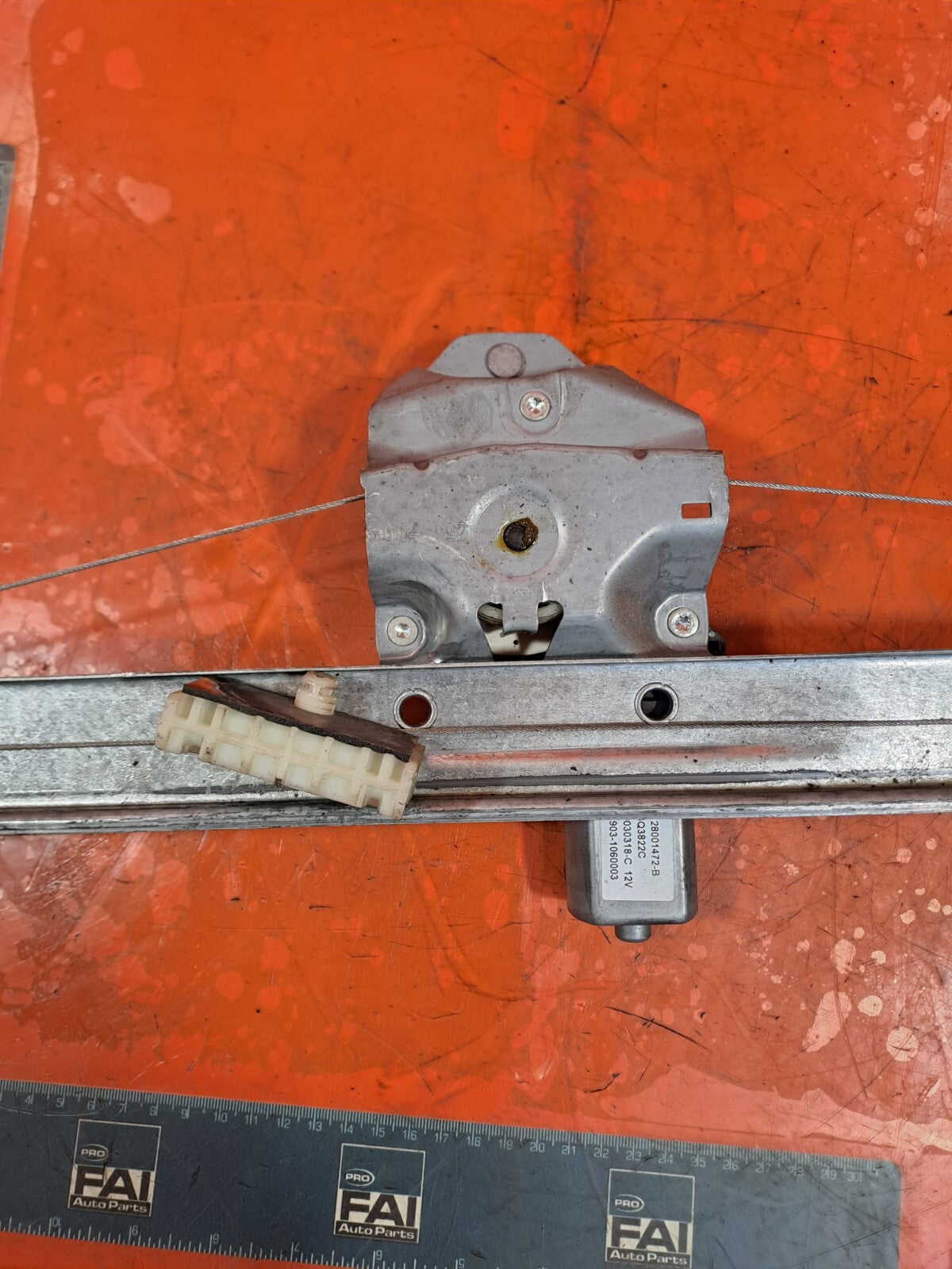 ✅RENAULT TRAFIC MK3 Sl27 1.6 DIESEL 2015 FRONT LEFT WINDOW REGULATOR & MOTOR - Image 5