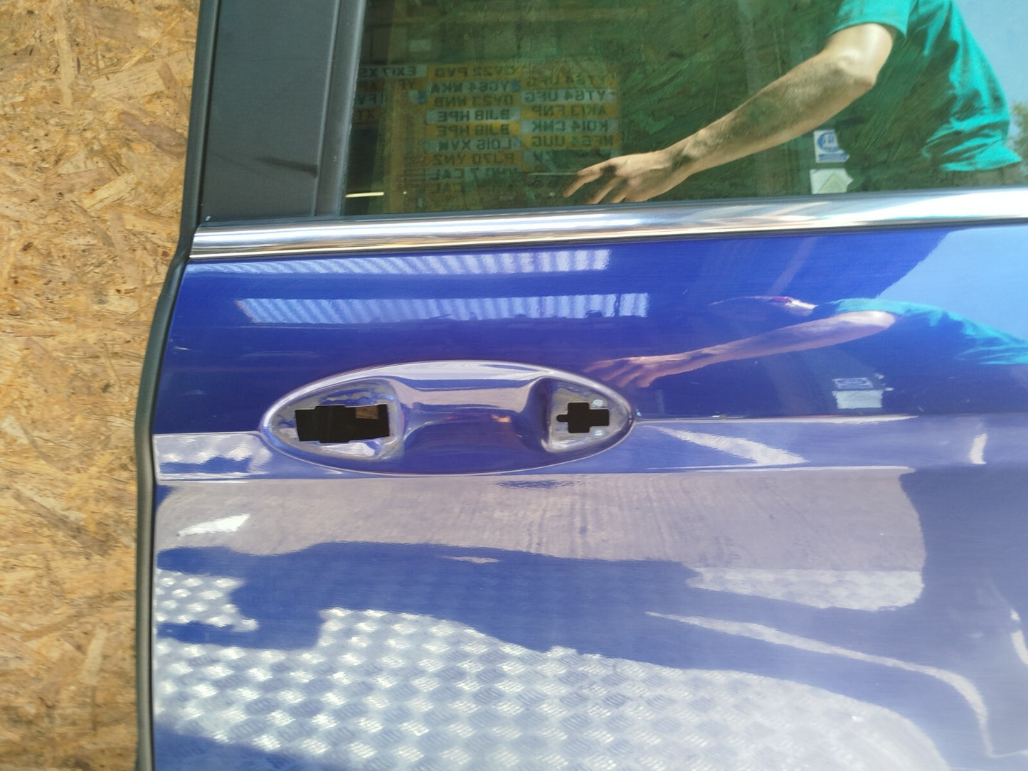 ✅FORD B-MAX TITANIUM 1.0 PETROL 2014 REAR LEFT SLIDING DOOR BLUE Warranty A285 - Image 5