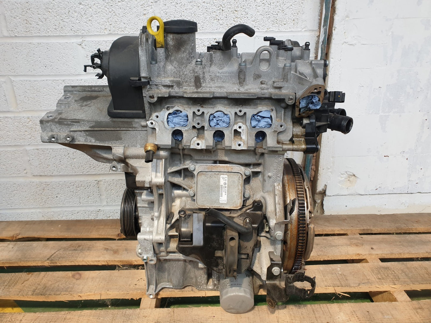 VW/AUDI/SEAT 2020 SKODA KAROQ 1.0 TSI PETROL ENGINE BARE DKR A045 WARRANTY - Image 1