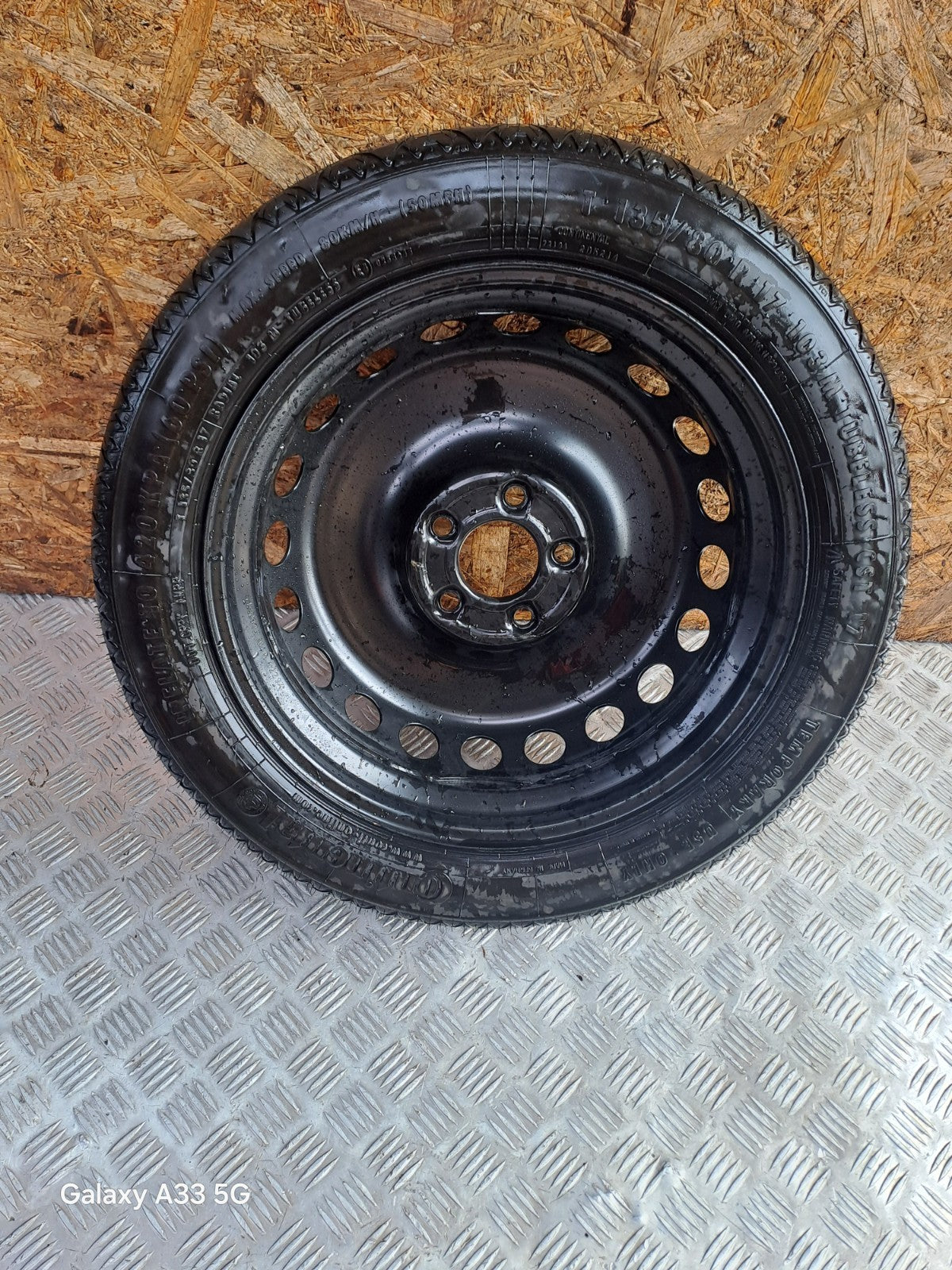 ✅MERCEDES E CLASS W207 SPACE SAVER SPARE WHEEL T135/80 R17 + WARRANTY xAA