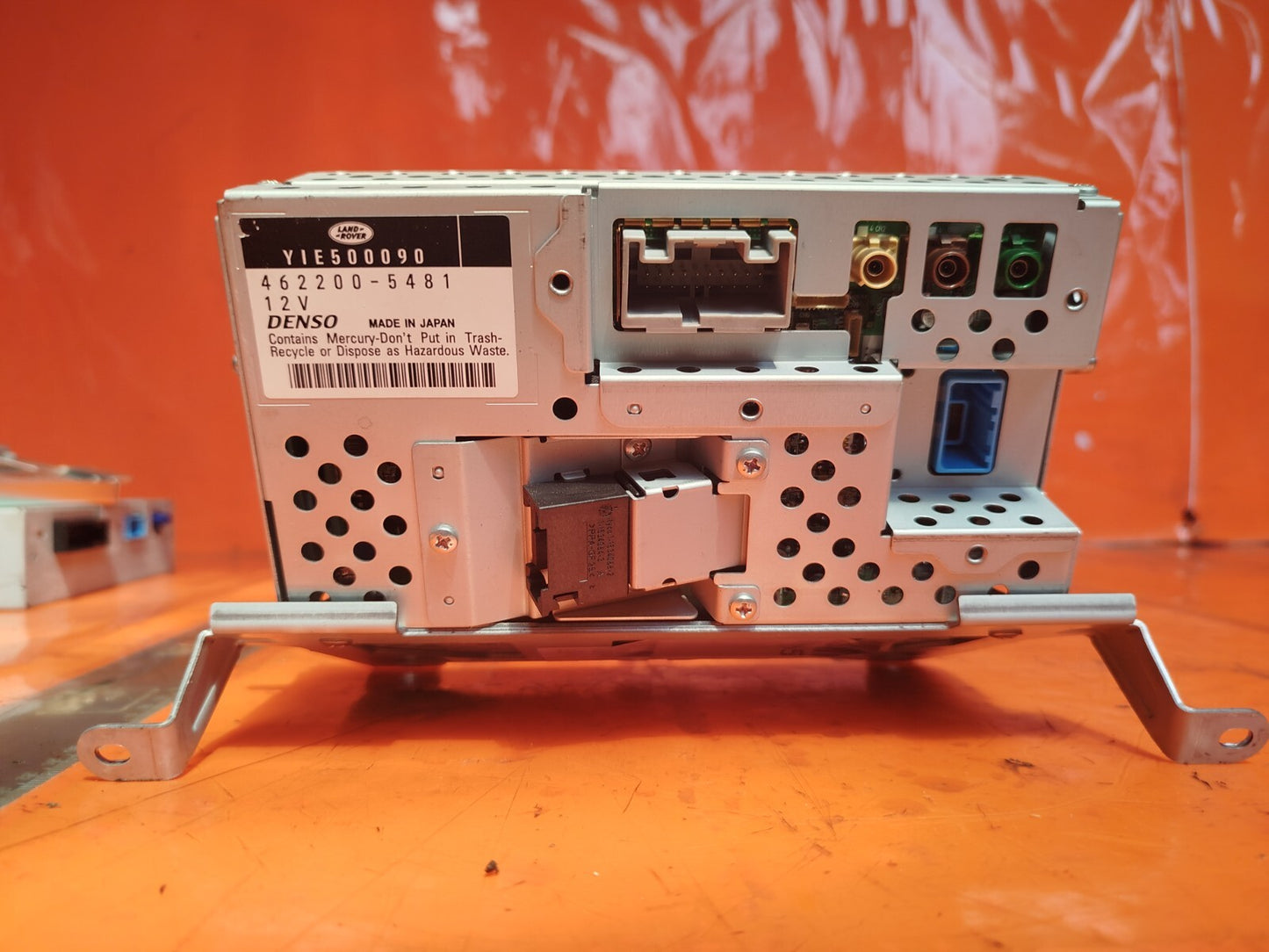 ✅2007 LAND ROVER RANGE ROVER L320 RADIO MULTIMEDIA DISPLAY SCREEN YIE500090 A284