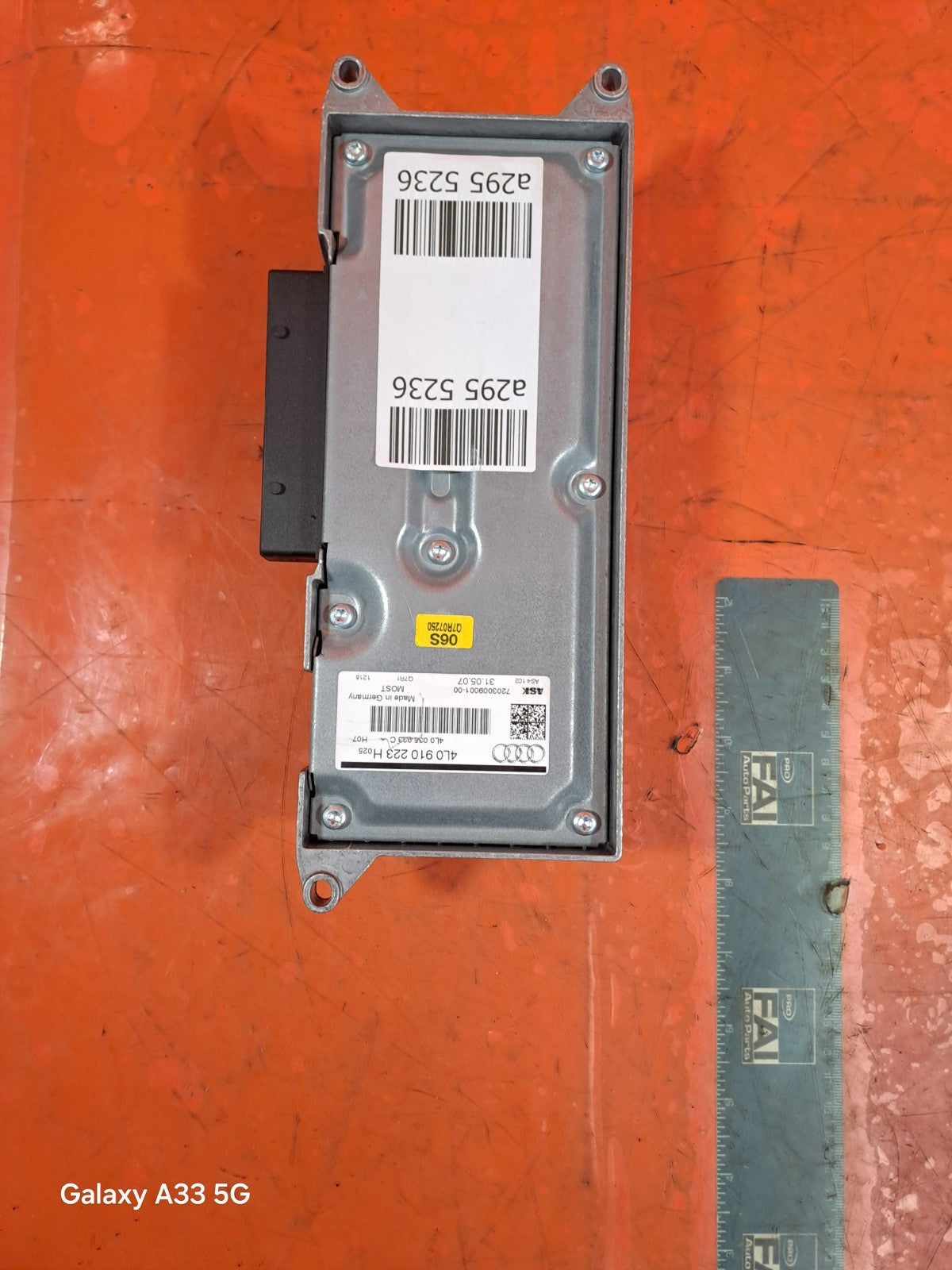 ✅2007 AUDI Q7 4L 3.0D AMPLIFIER 4L0910223H + WARRANTY A295
