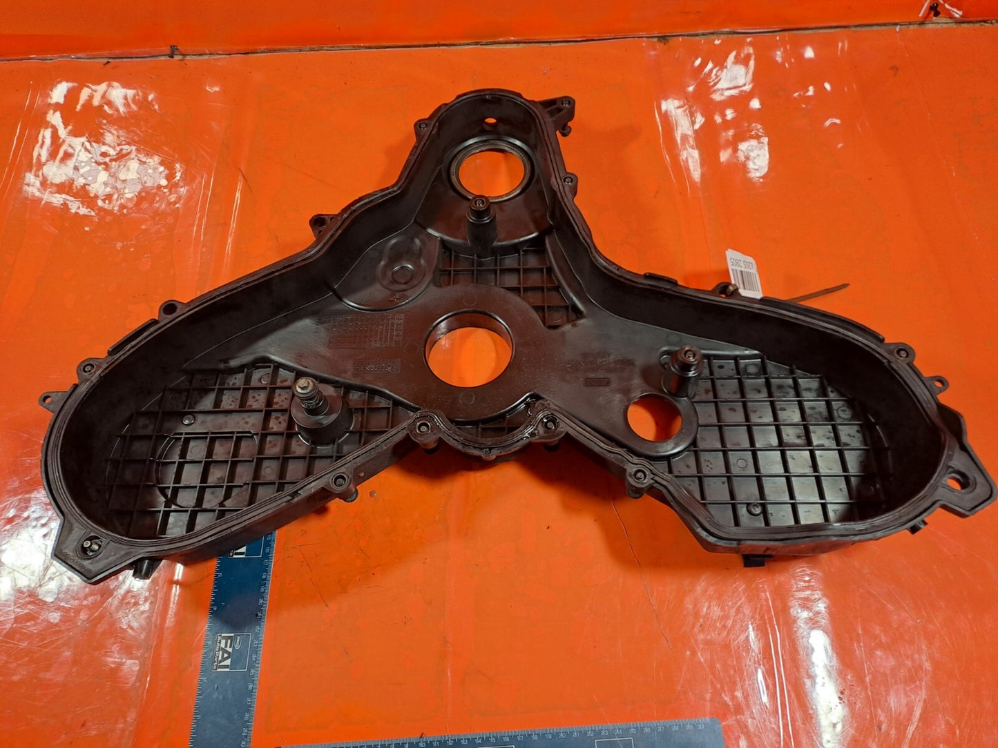 ✅2010 LAND ROVER DISCOVERY 4 L319 FRONT TIMING BELT COVER 4H2Q-6019-AK A265