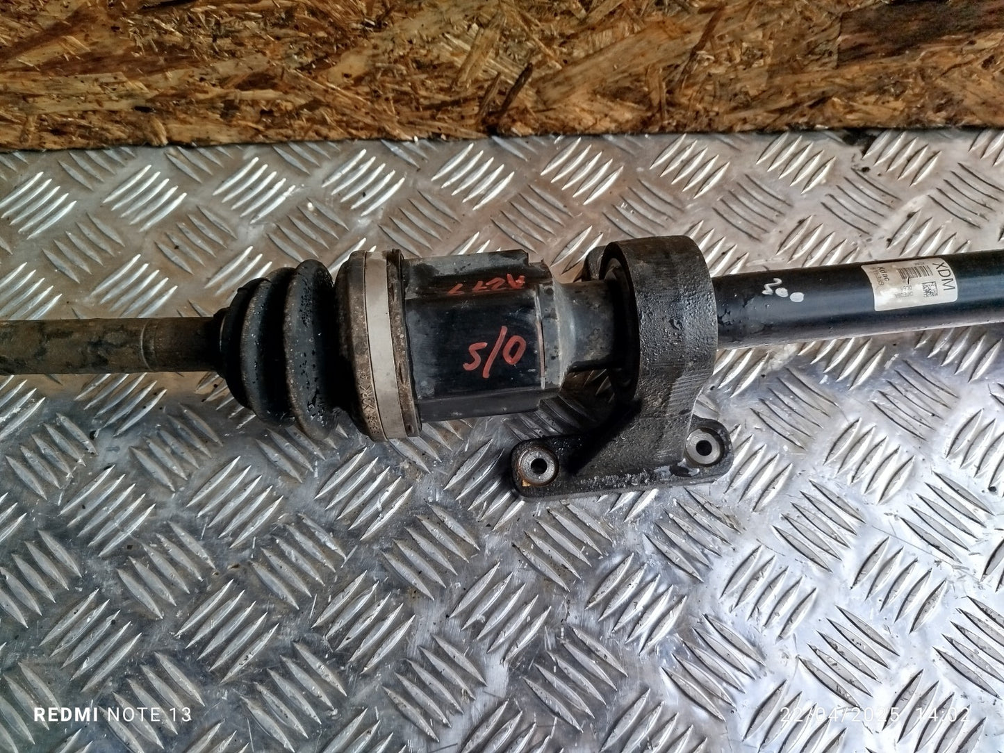 ✅SSANGYONG TIVOLI Elx 1.6 DIESEL 2016 FRONT RIGHT MANUAL DRIVESHAFT 41320-35200