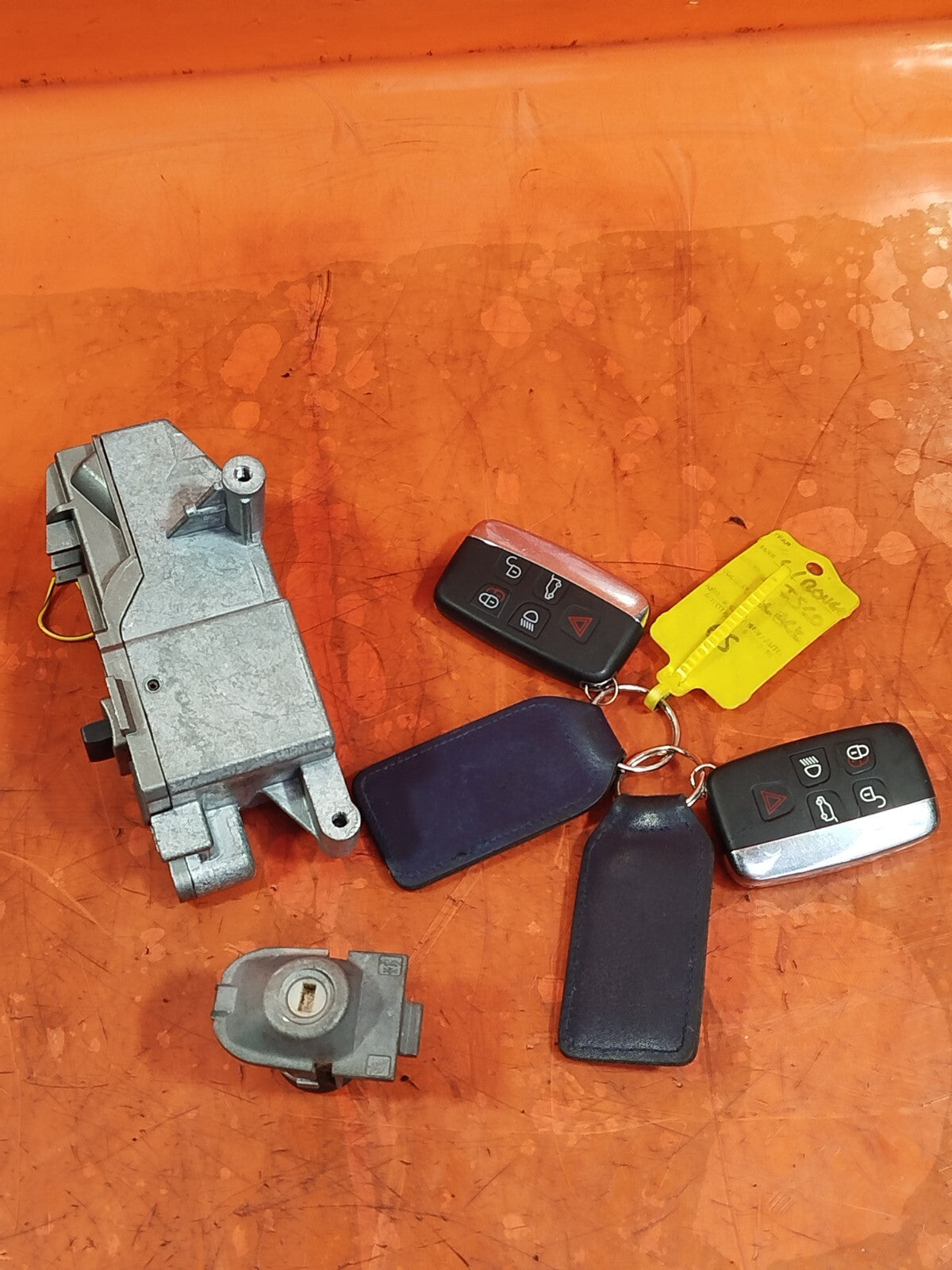 ✅LAND ROVER DISCOVERY 4 2015 3.0 DIESEL STEERING COLUMN LOCK & KEYS AH223K772AC