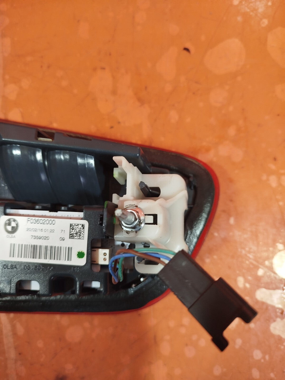 ✅BMW 118D F20 2.0 D 2016 REAR LEFT TAIL LIGHT INNER 7359020 Warranty A122