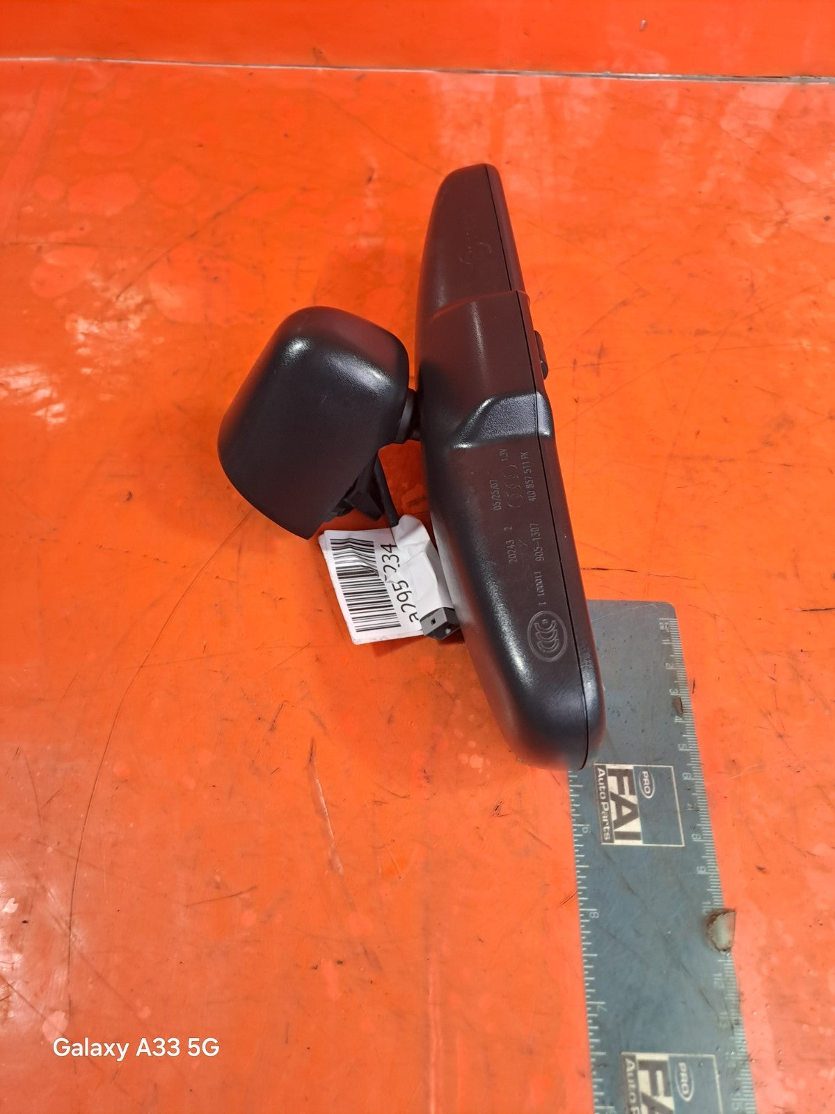 ✅2007 AUDI Q7 4L 3.0D INTERIOR REAR VIEW MIRROR 4L0857511PK + WARRANTY A295