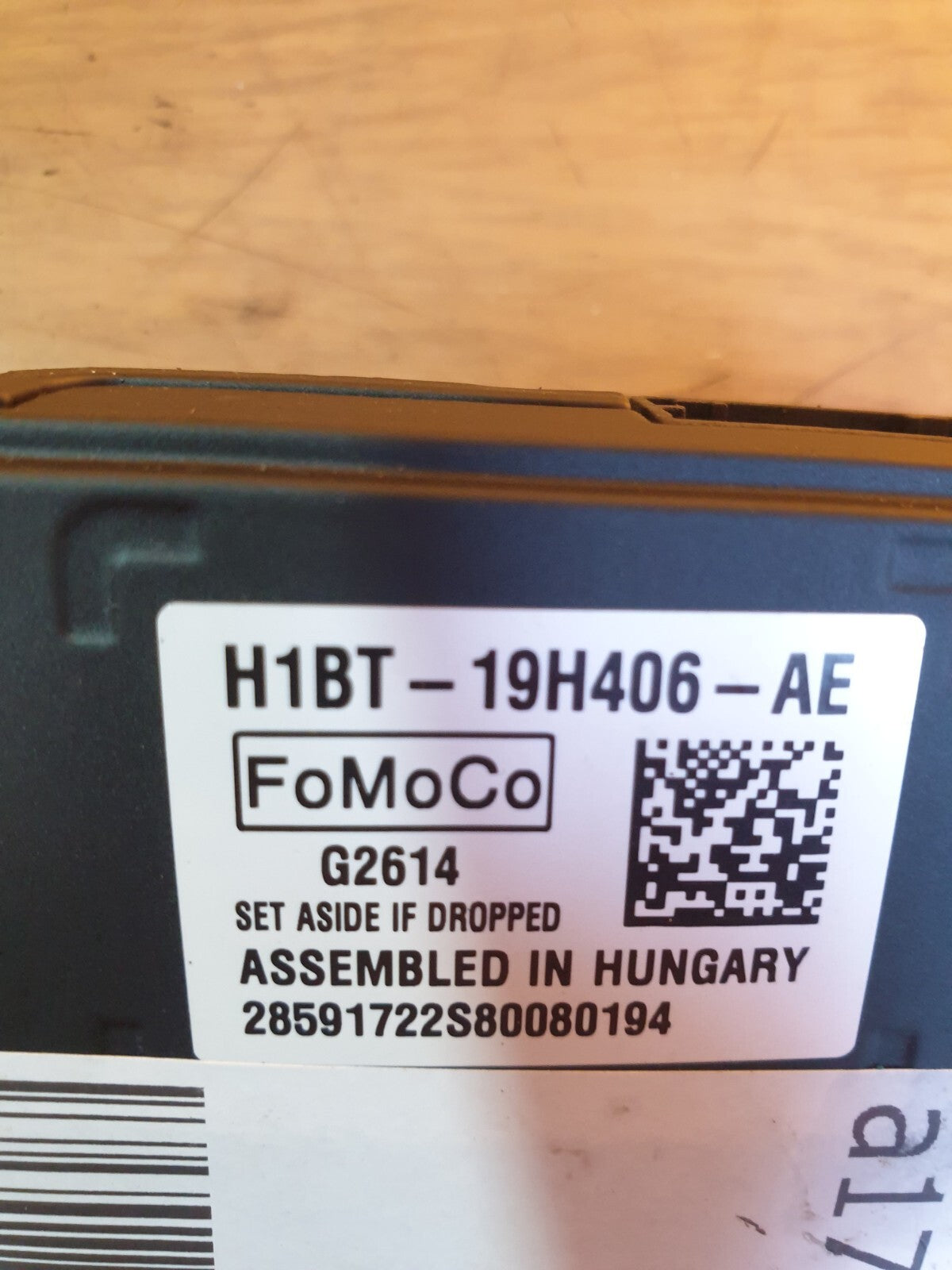 ✅2018 FORD FIESTA MK8 1.0P FRONT WINDSCREEN CAMERA H1BT-19H406-AE +WARRANTY A178