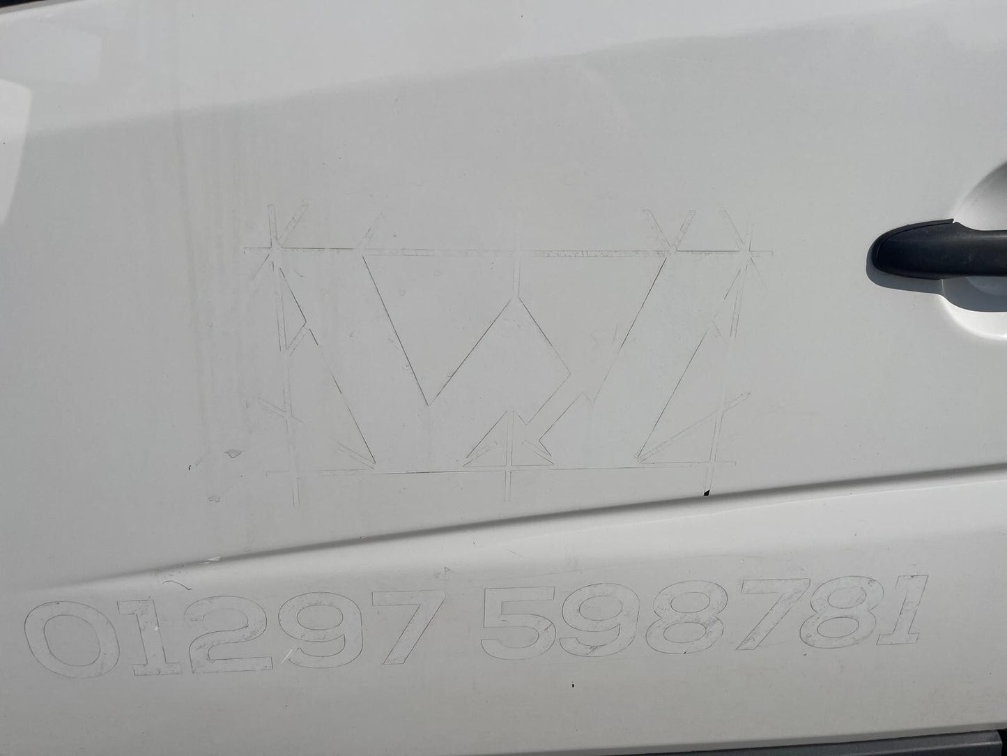 ✅VW CRAFTER CR35 2.0 DIESEL 2015 FRONT LEFT DOOR BARE WHITE Warranty A275