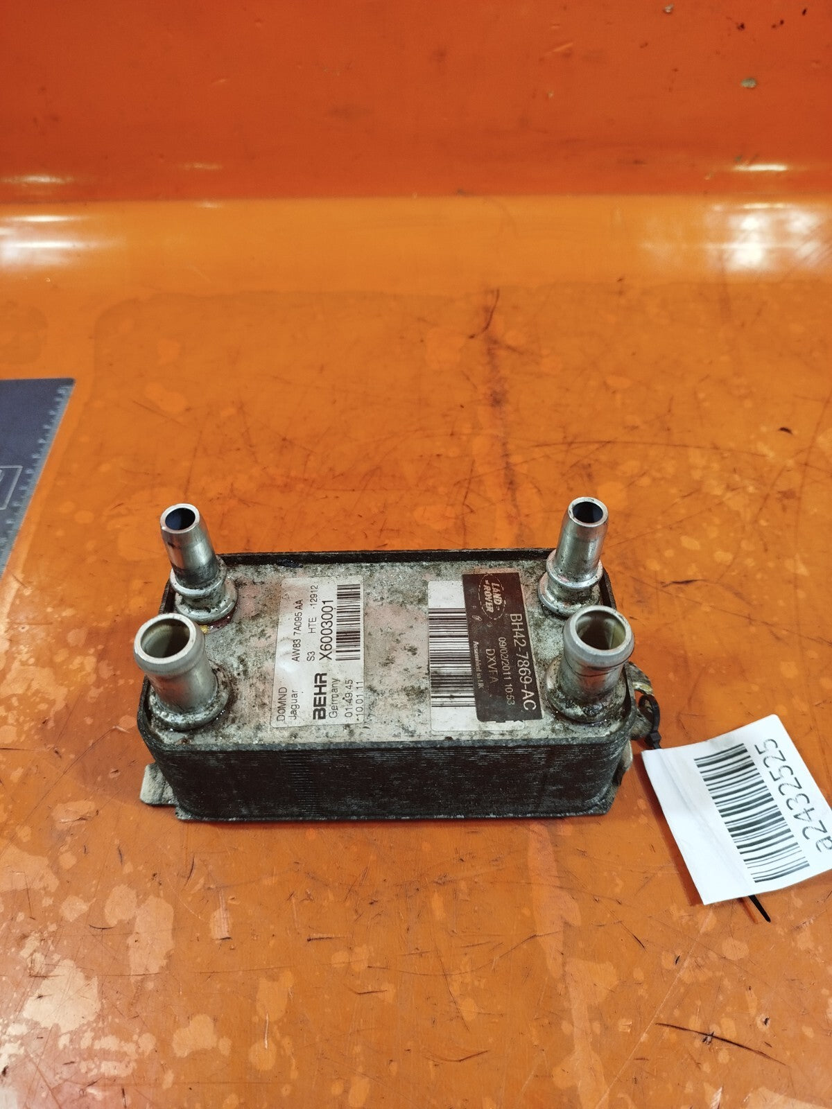 ✅2011 LAND ROVER RANGE ROVER L322 4.4D OIL COOLER BH42-7869-AC + WARRANTY A243