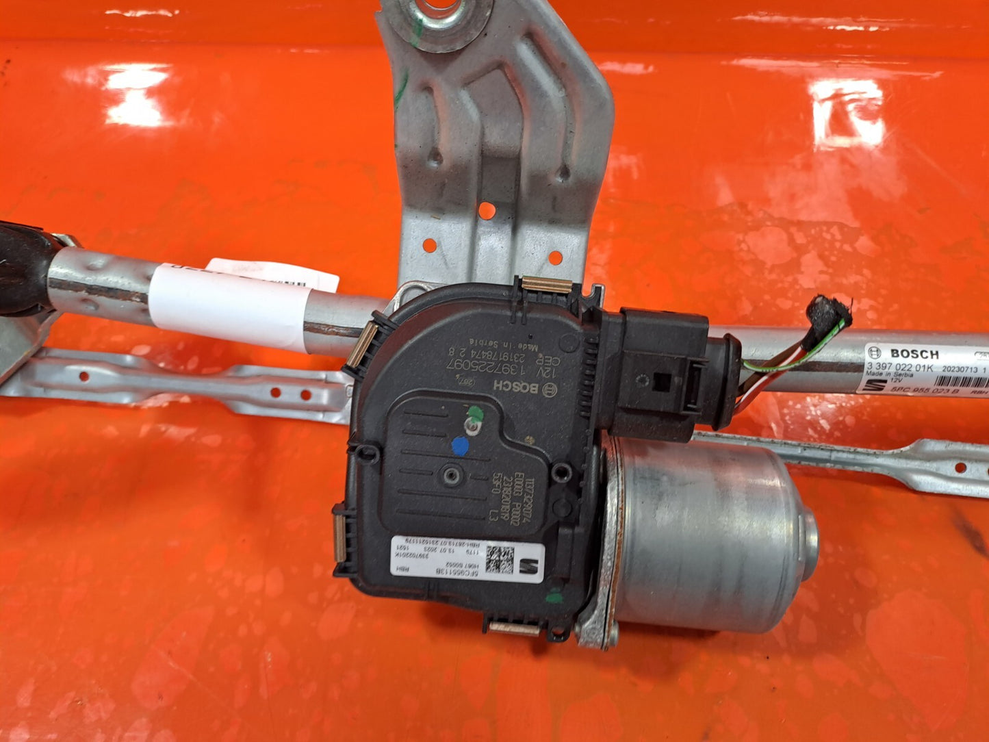 CUPRA LEON VZ2 1.4 PETROL 2023 FRONT WINDSCREEN WIPER MOTOR & LINKAGE 5FC955113B
