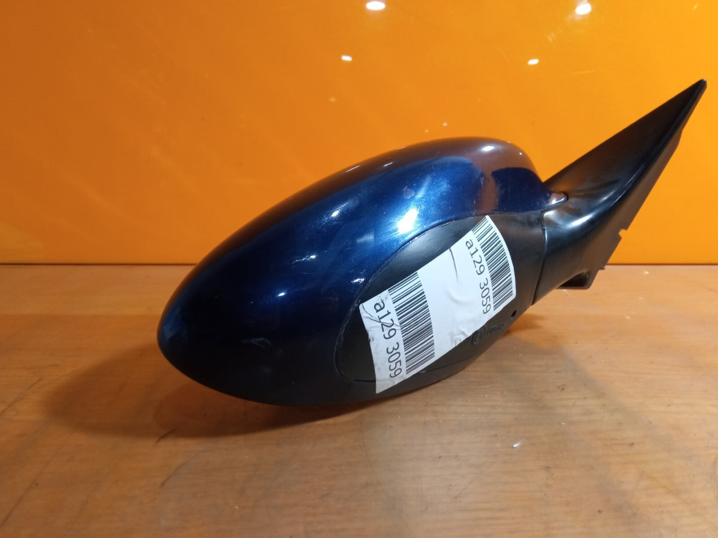 ✅2002 PORSCHE BOXTER 986 2.7P FRONT RIGHT DRIVER SIDE WING MIRROR BLUE A129