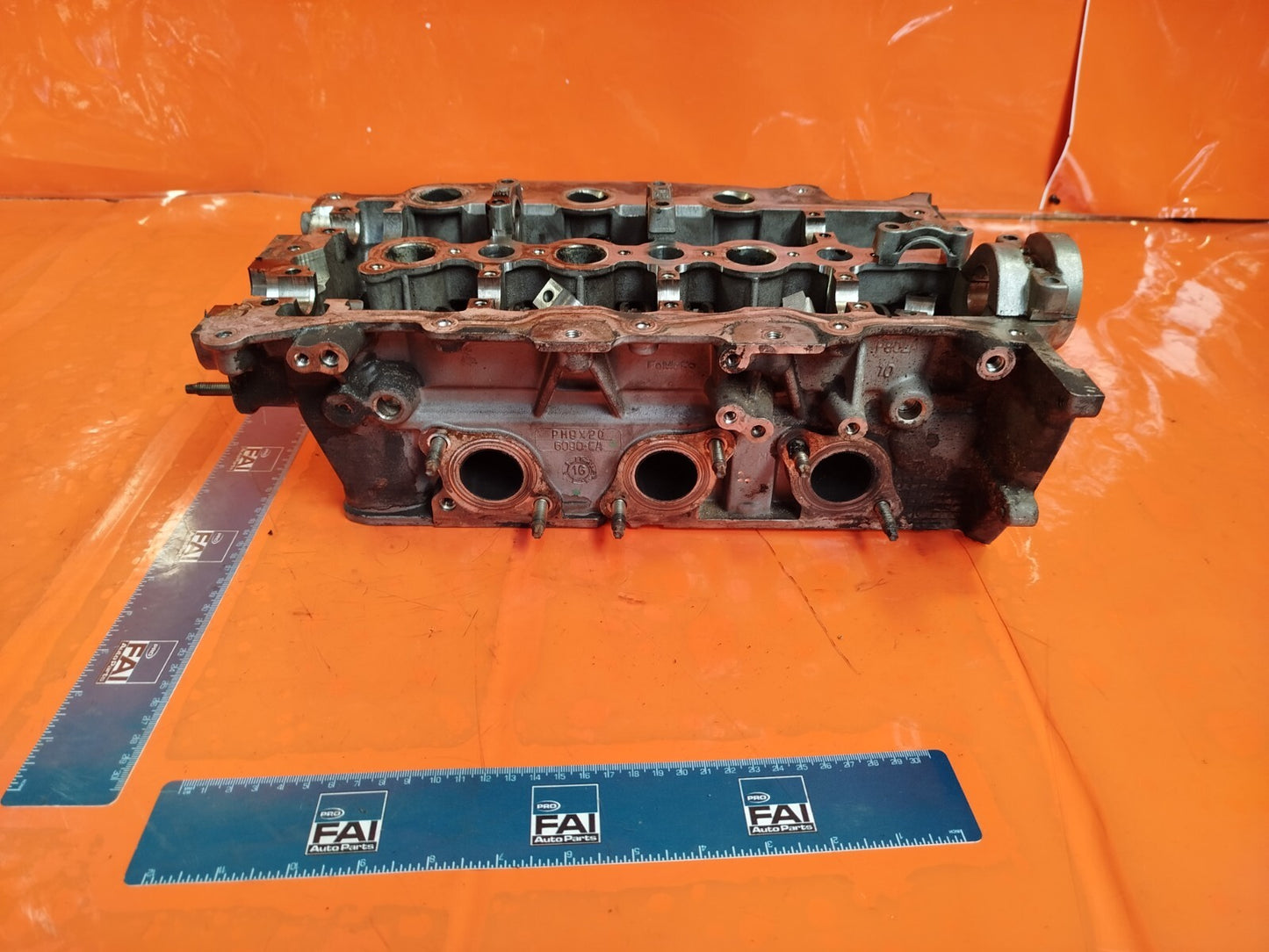✅2010 LAND ROVER DISCOVERY 4 L319 3.0D RIGHT ENGINE CYLINDER HEAD 9X2Q-6090-CA